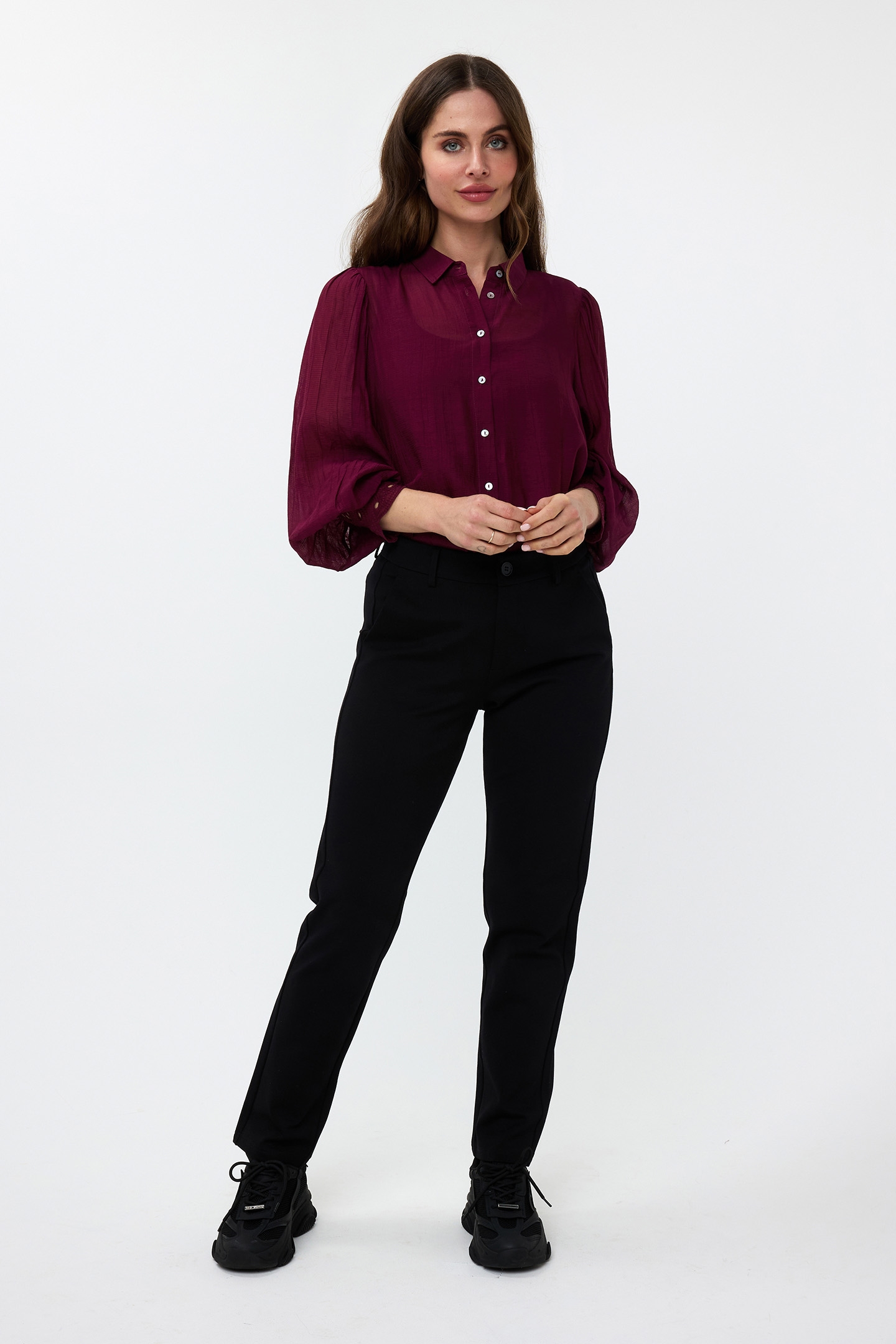 TROUSER PUNTO SLENTED POCKET BLACK 2