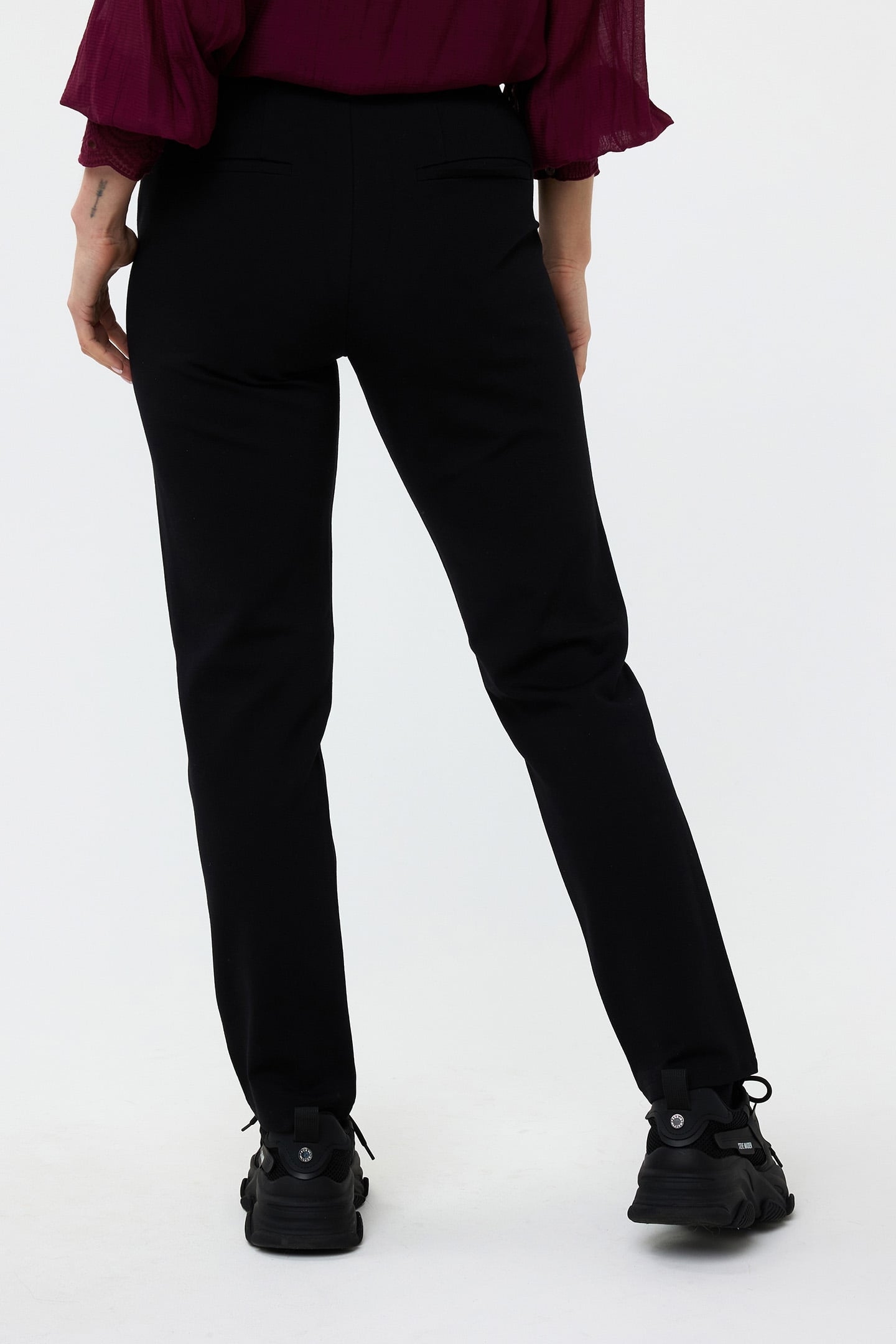 TROUSER PUNTO SLENTED POCKET BLACK 3