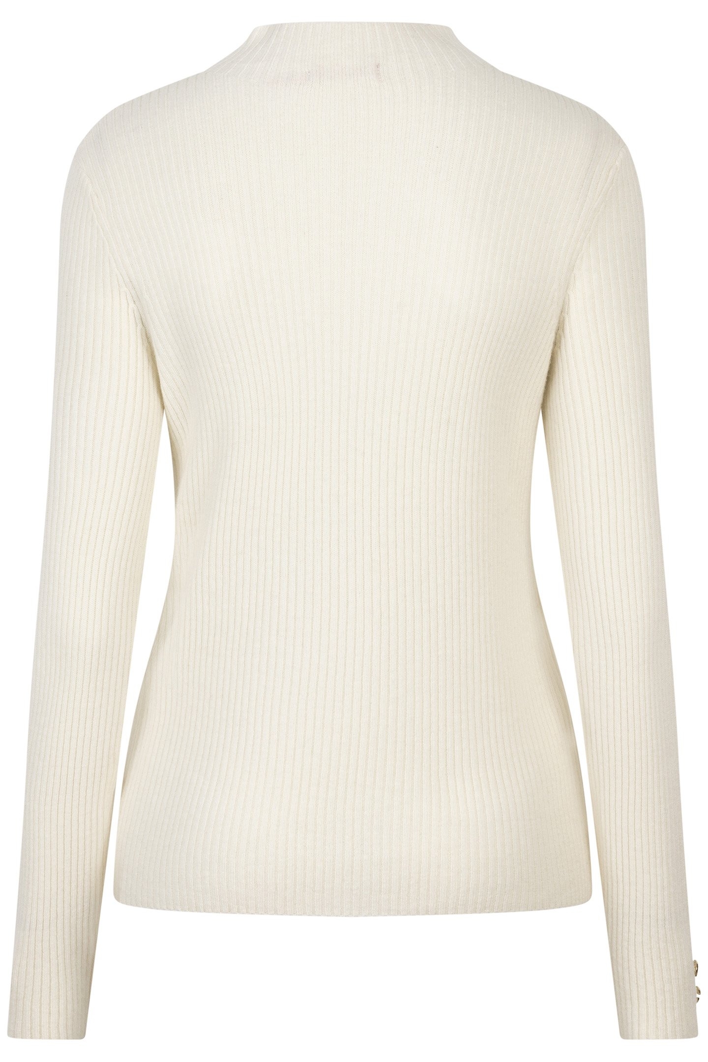 SWEATER COL A-SYM BUTTONS OFF WHITE 5