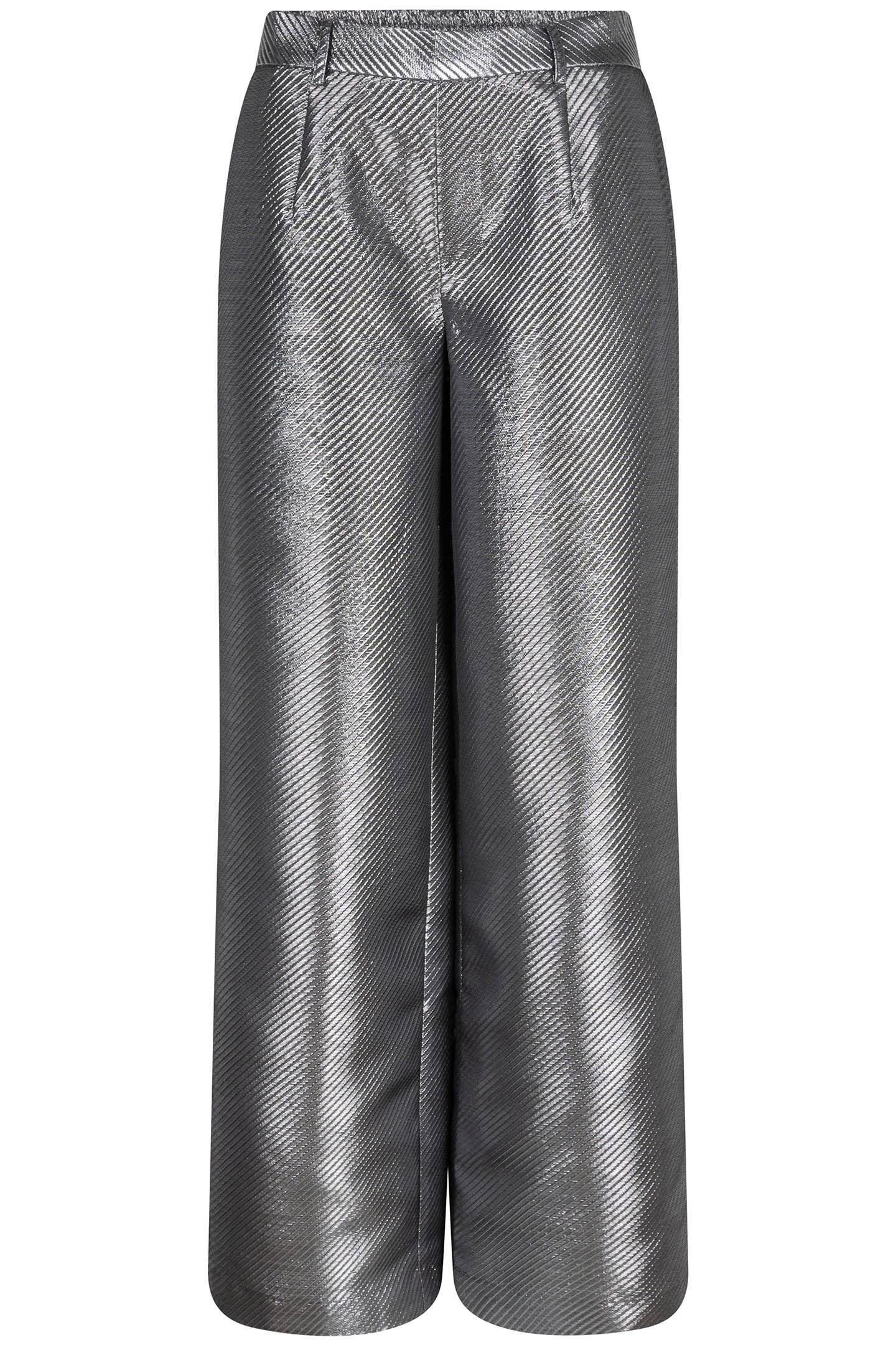 TROUSERS METALLIC SILVER 4