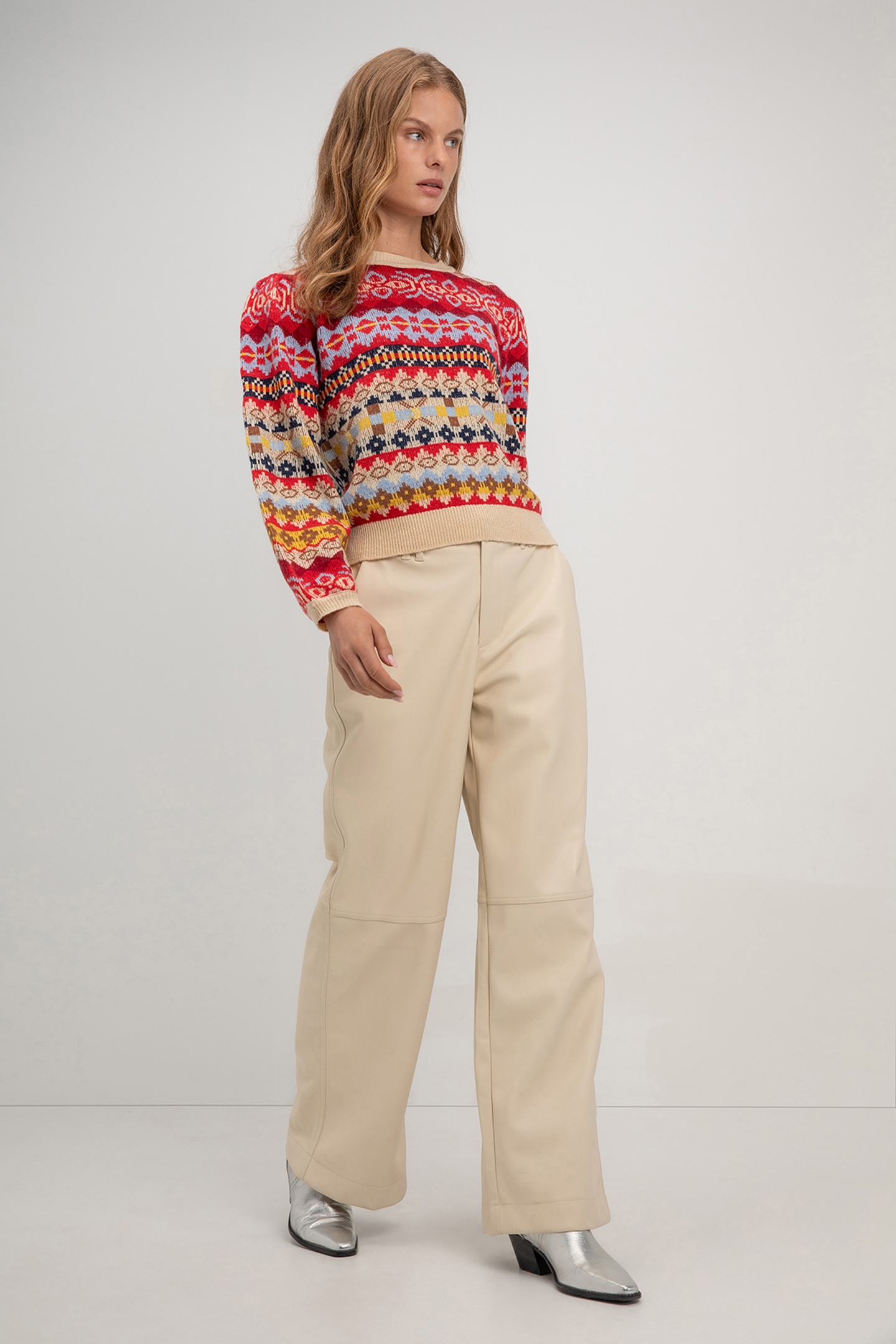 SJUUL SWEATER MULTI COLOURS LIGHT STRIPE 2