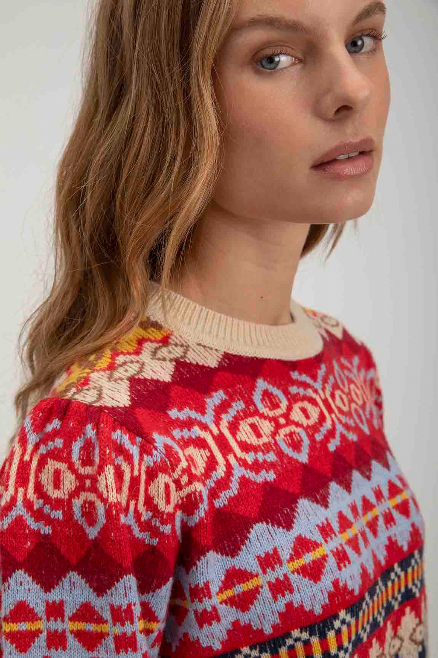 SJUUL SWEATER MULTI COLOURS LIGHT STRIPE 4