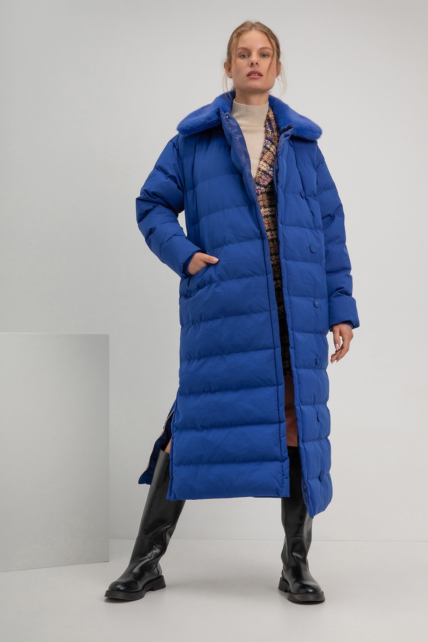 SUZE COAT ROYAL BLUE 2