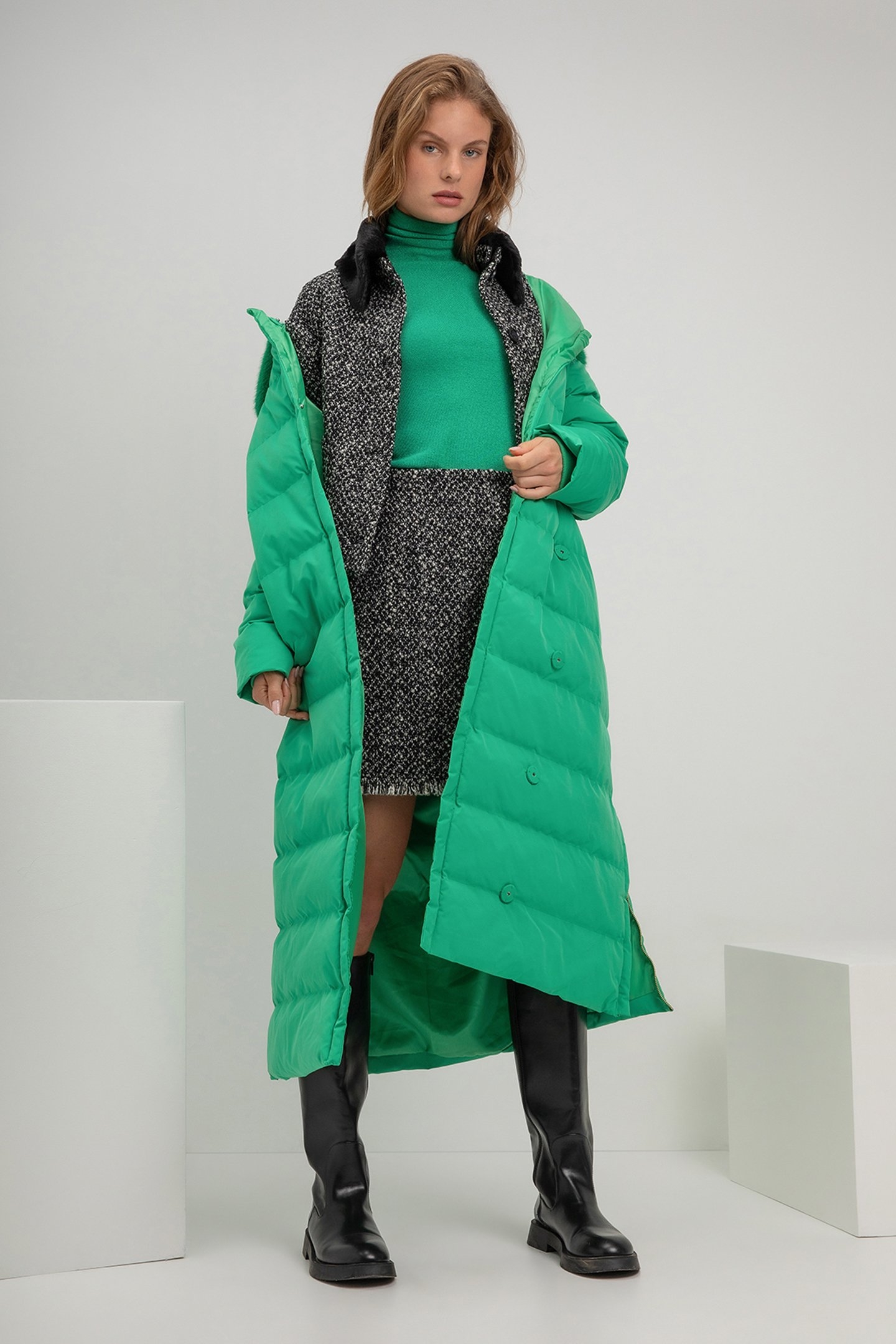SUZE COAT PARROT GREEN 4