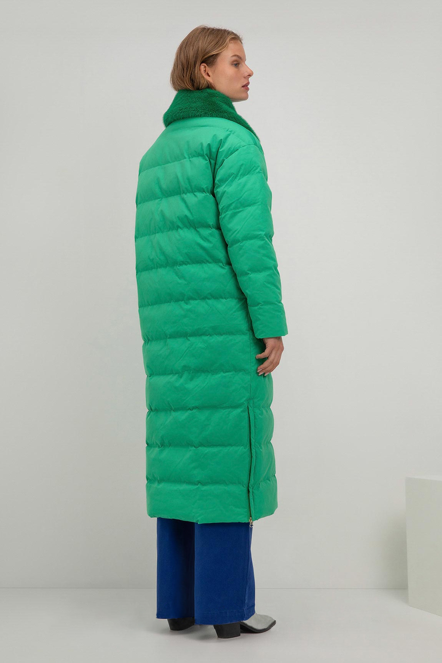 SUZE COAT PARROT GREEN 2