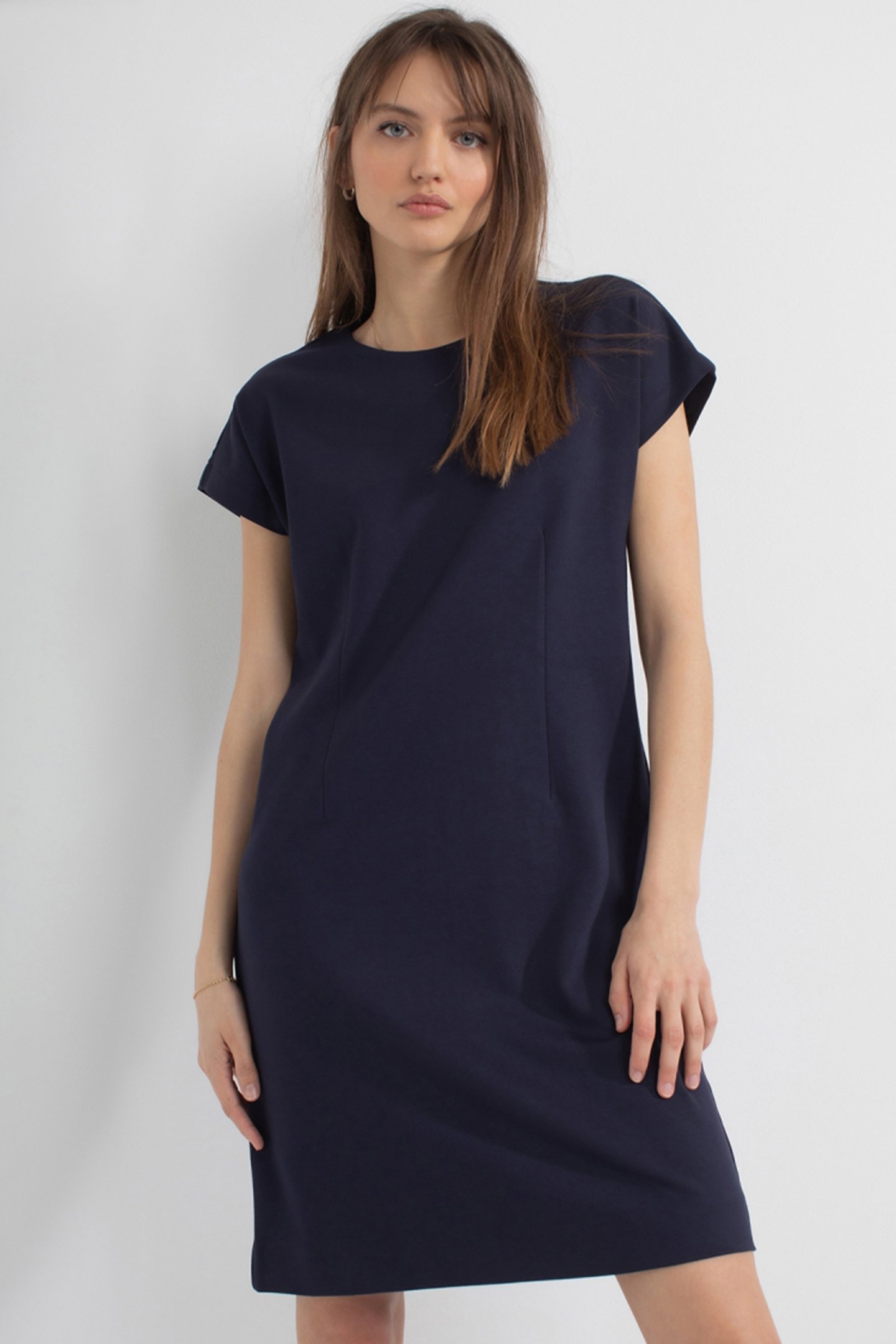 PEGGY DRESS NAVY 1