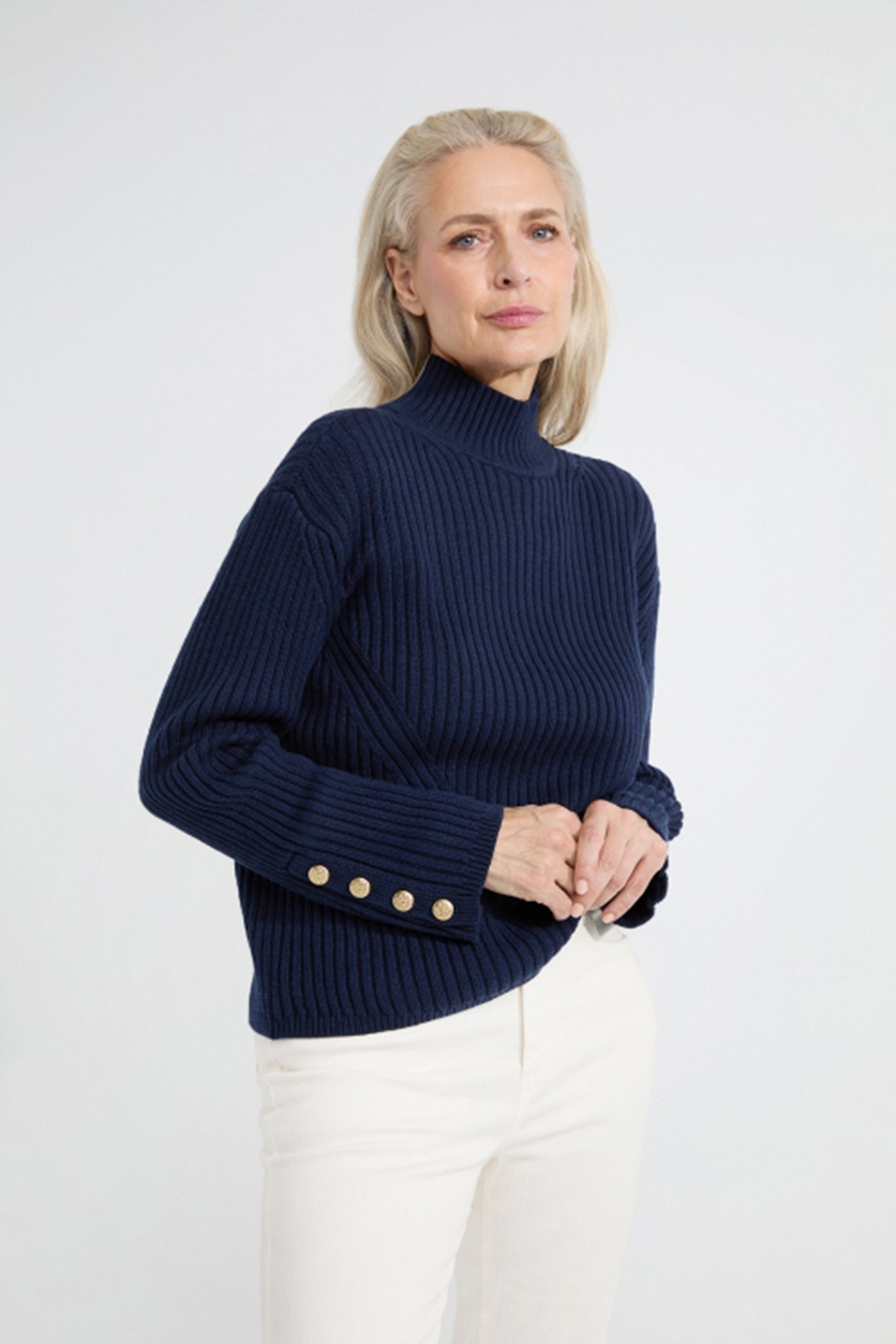 AISHA SWEATER NAVY 1