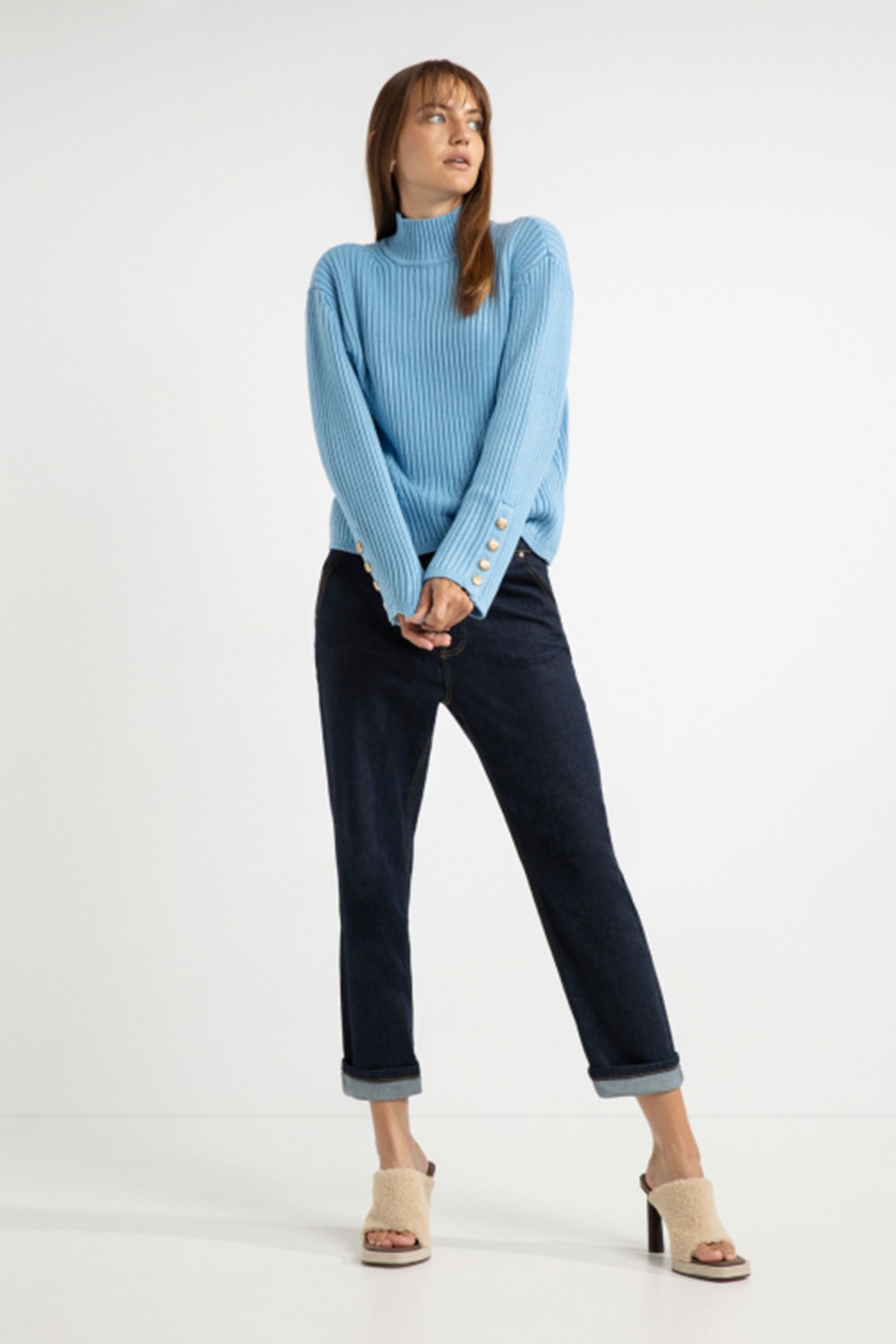 AISHA SWEATER FRENCH BLUE 2