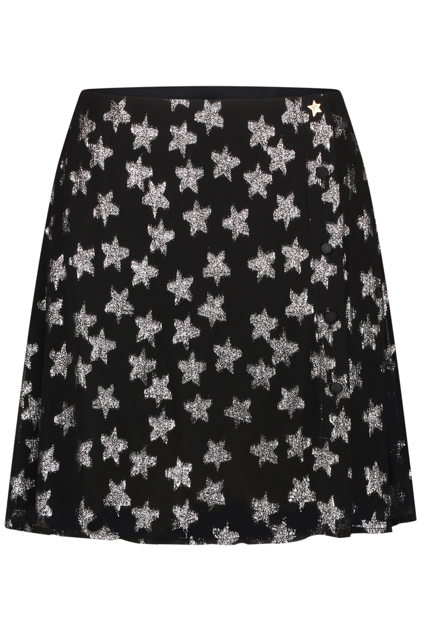 LILA SHORT SKIRT BLACK/SILVER 4
