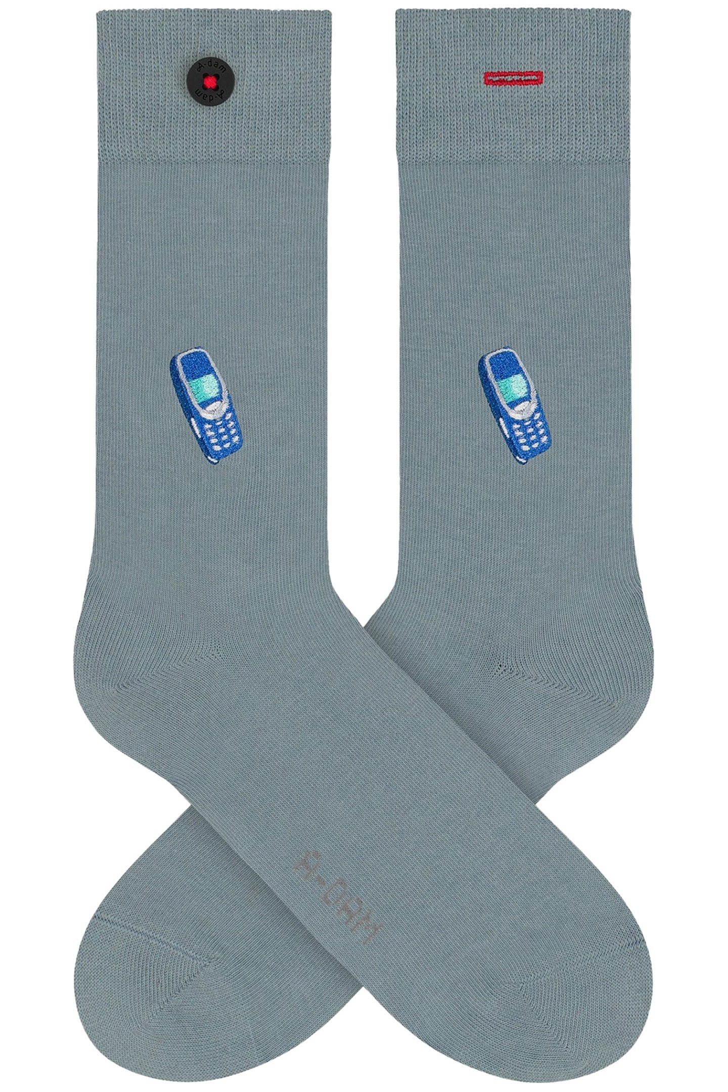 UNISEX A-DAM 4-PACK CASUAL SOCKS MULTICOLOR 3