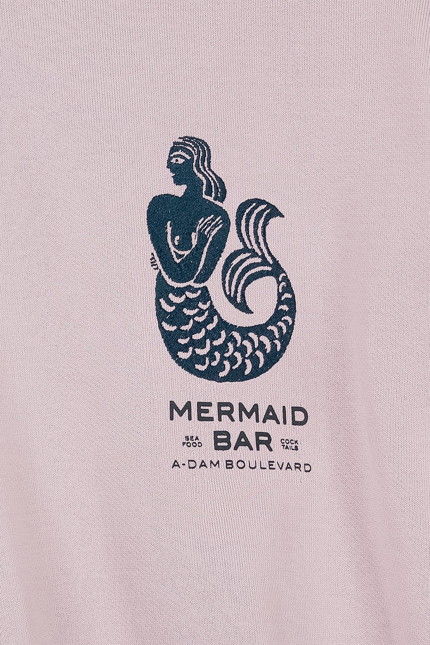 SWEATSHIRT DUSTY PINK MERMAID FICUS 4
