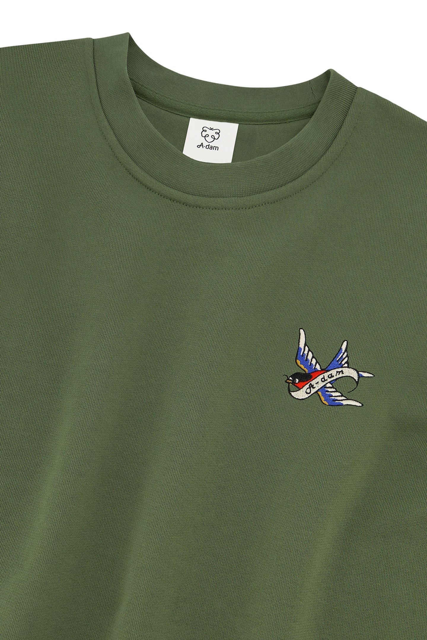 SWEATSHIRT ADAM BIRD BRONZE GREEN 3