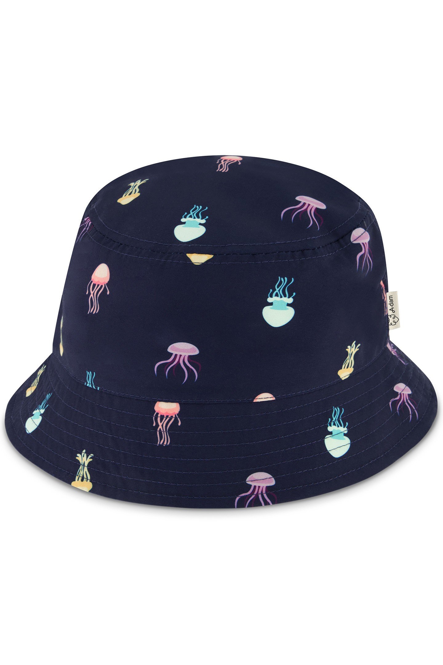 UNISEX BUCKET HAT JELLYFISH NAVY BLAZER 1