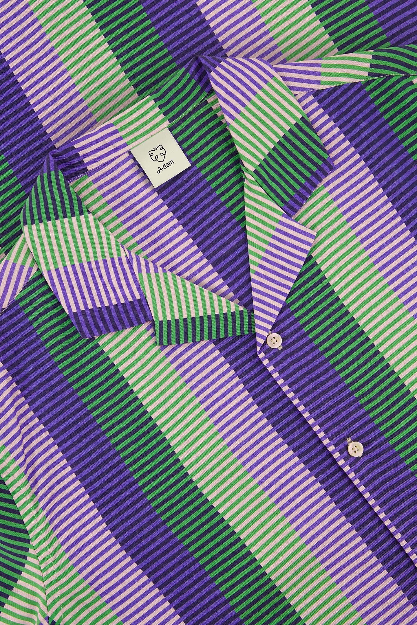 WOVEN SHIRT DIFUZED STRIPE LIGHT LILAC 3