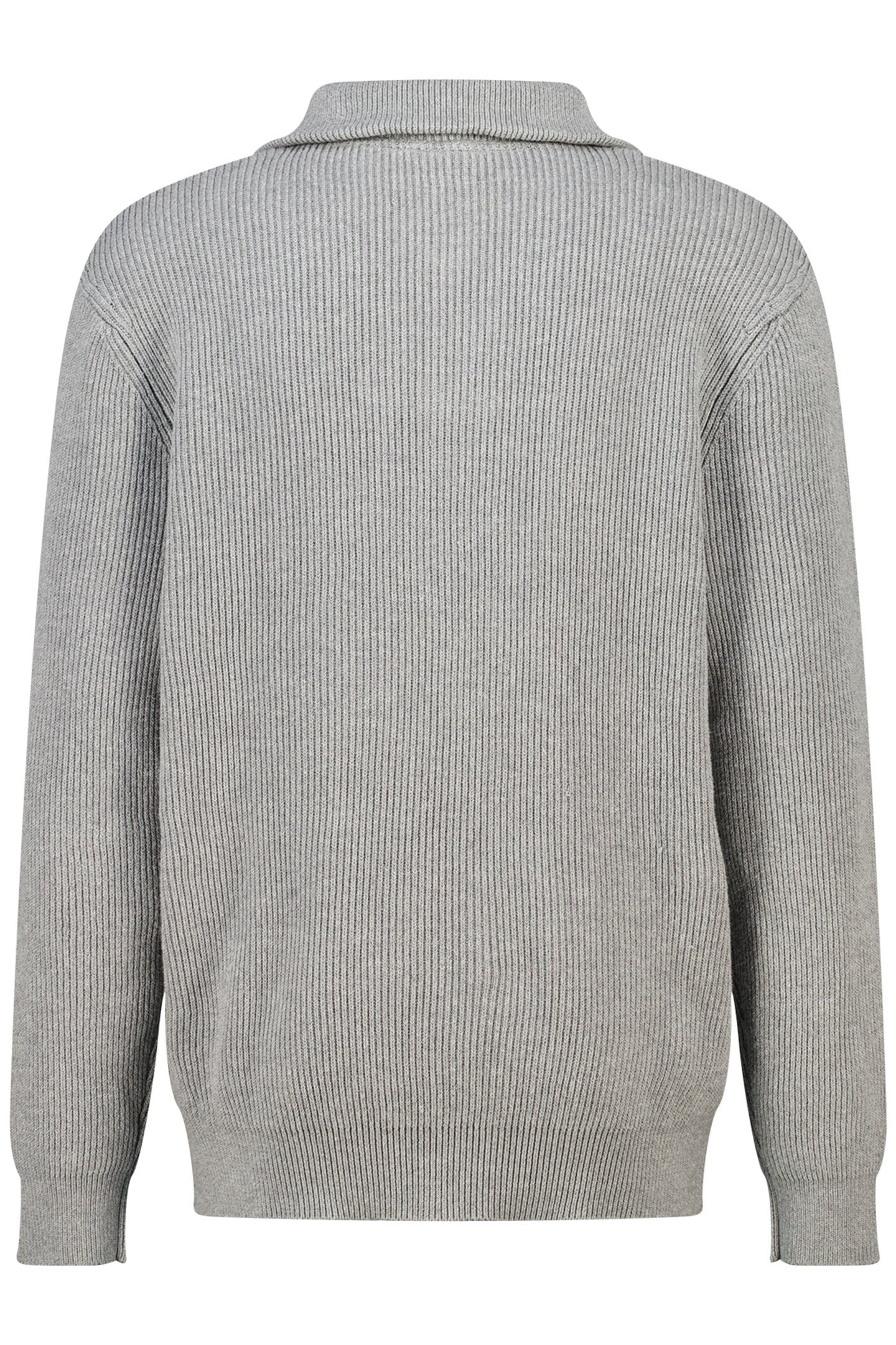 KENT HALFZIP DARK GREY MELANGE 4