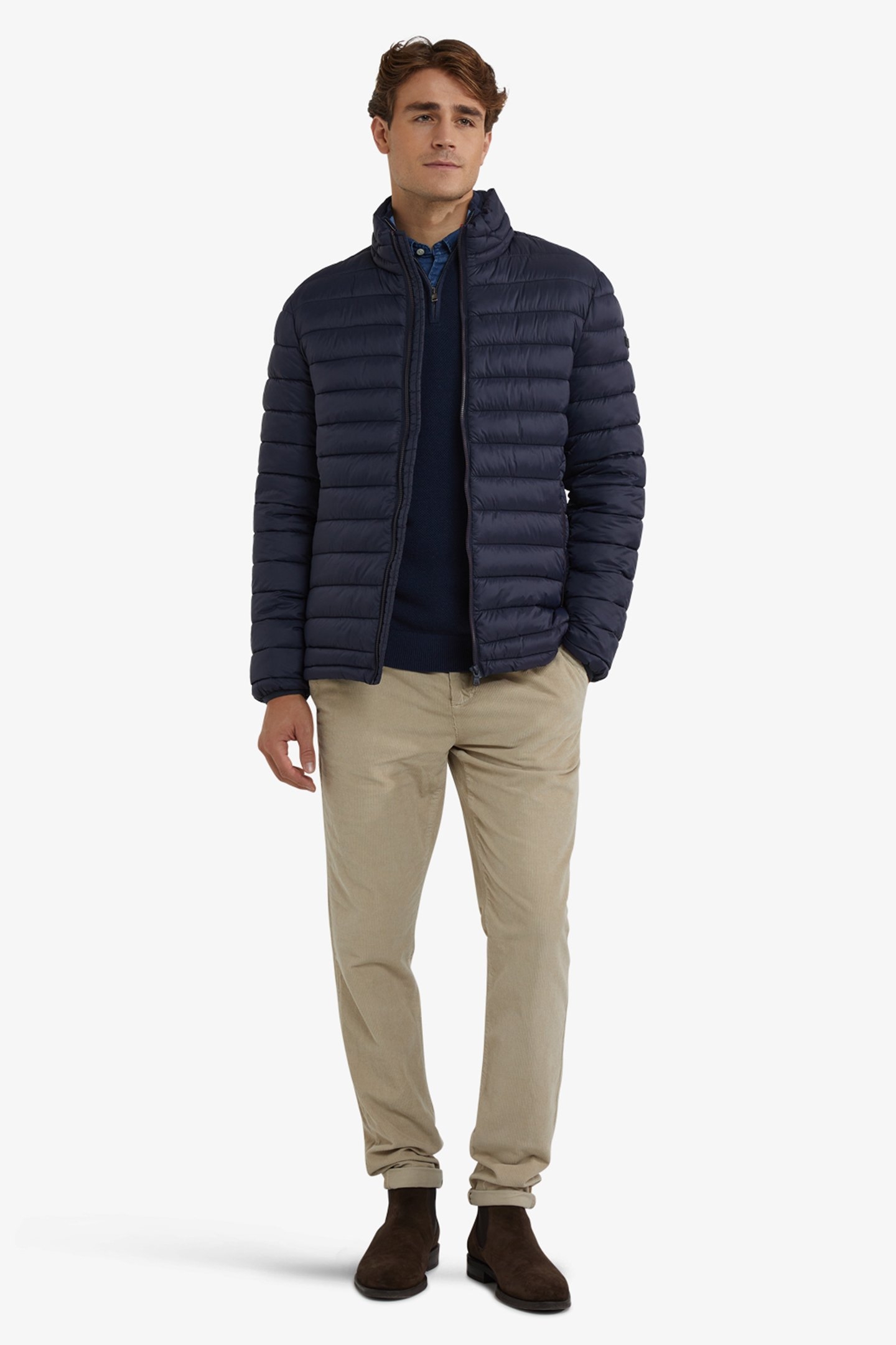 LIGHT WEIGHT BOMBER NAVY 2