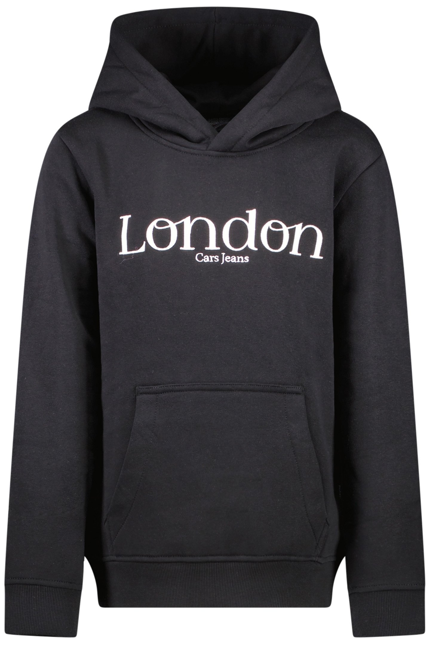 KIDS EMMIE SW HOOD FOR GIRLS BLACK 1