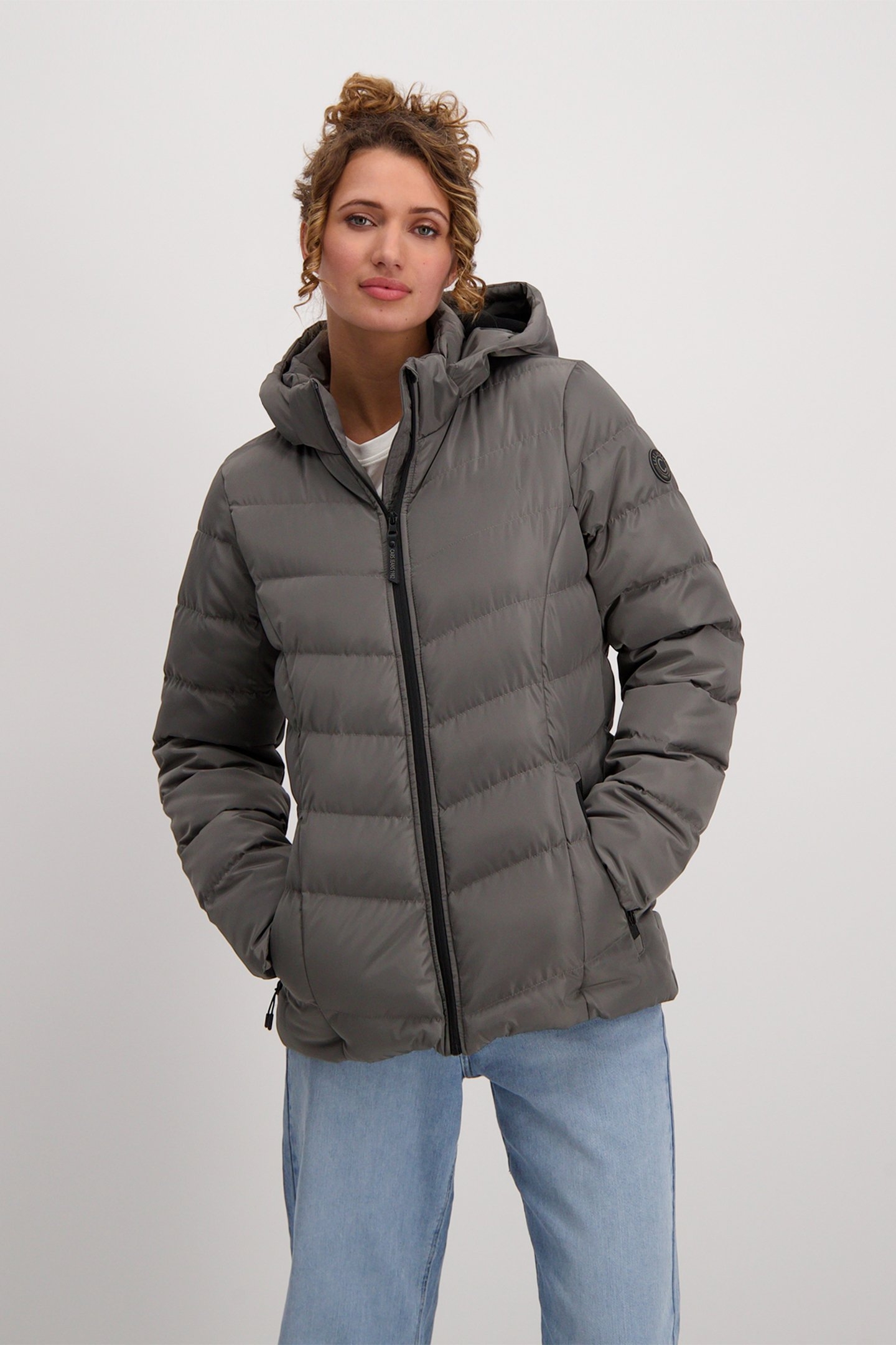 CASSY POLYESTER MID GREY 1