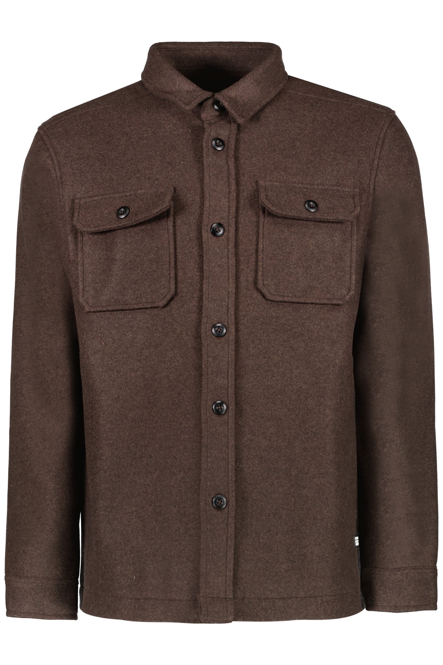 MITZEL SW SHIRT BROWN 2