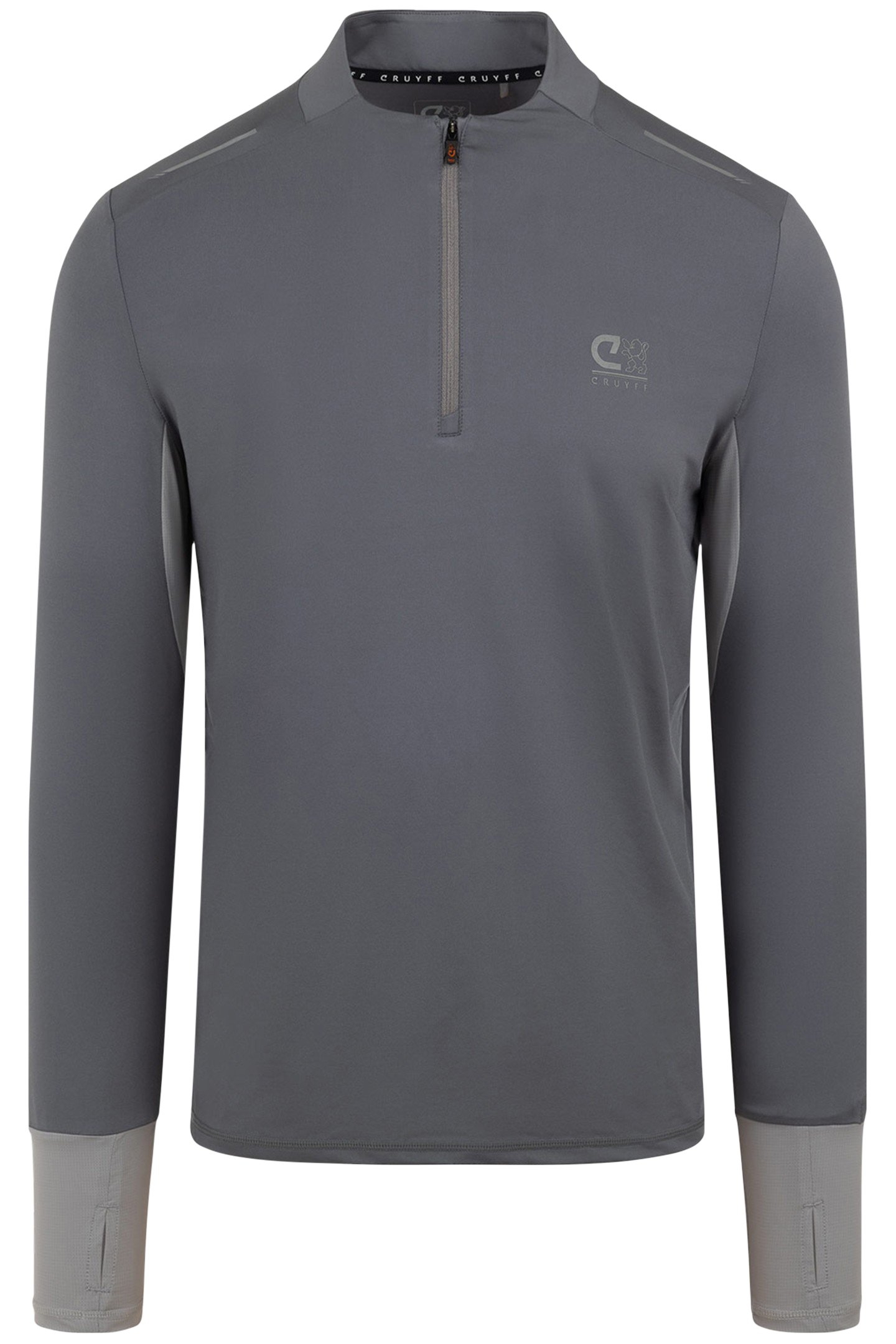 MAXIMUM 1/4 ZIP CHARCOAL GREY 1