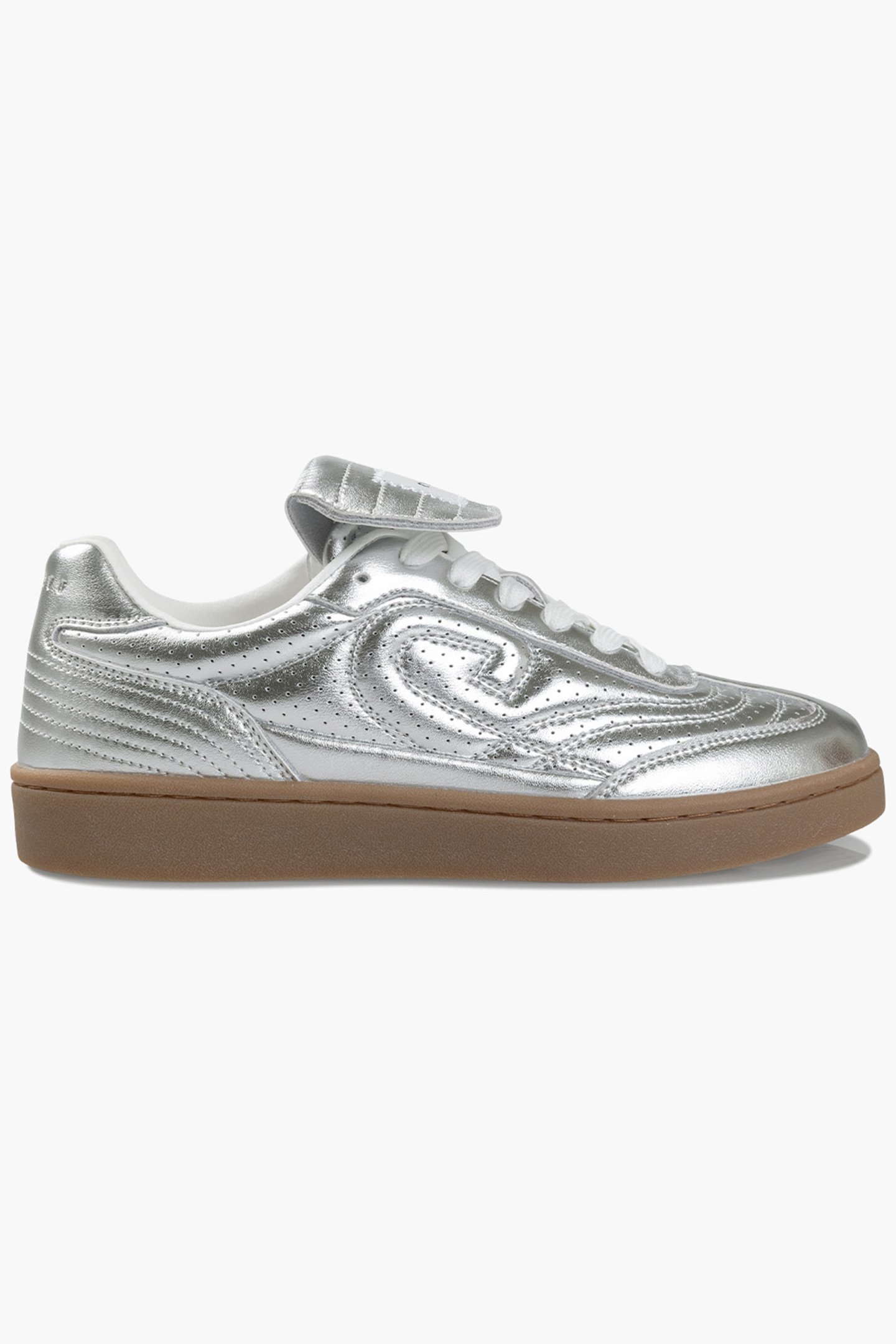 CALCIO CUP - METALLIC LEATHER SILVER 1