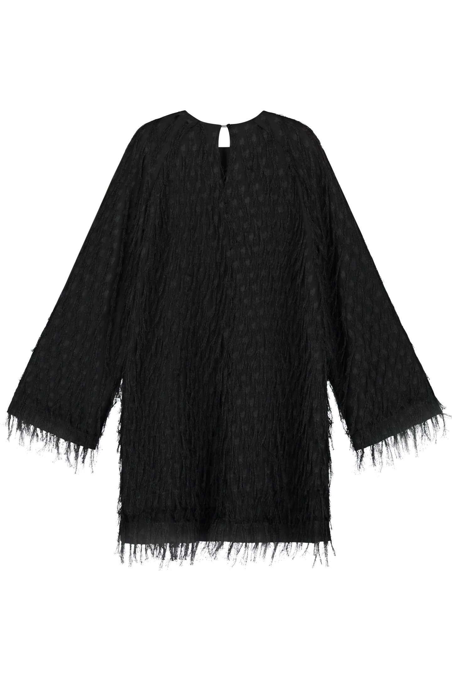 NOUS SOMMES LABELS – ELLIE FRINGE DRESS BLACK 2