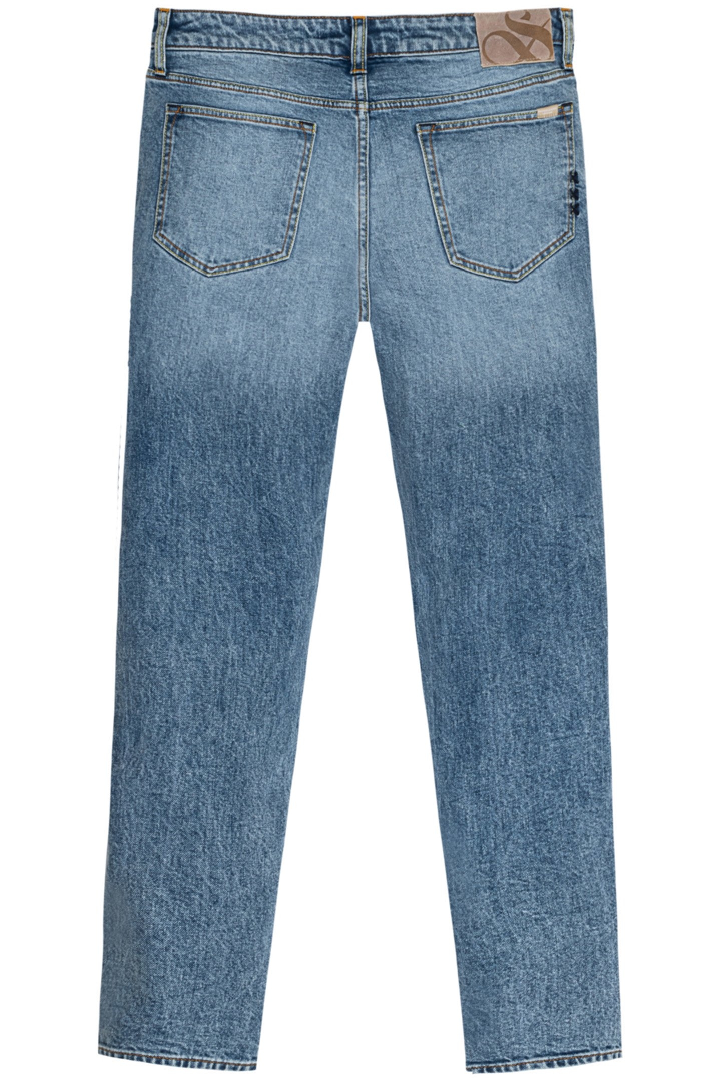 STRAIGHT FIT MARIN WASH JEAN NAVY COMBO 2