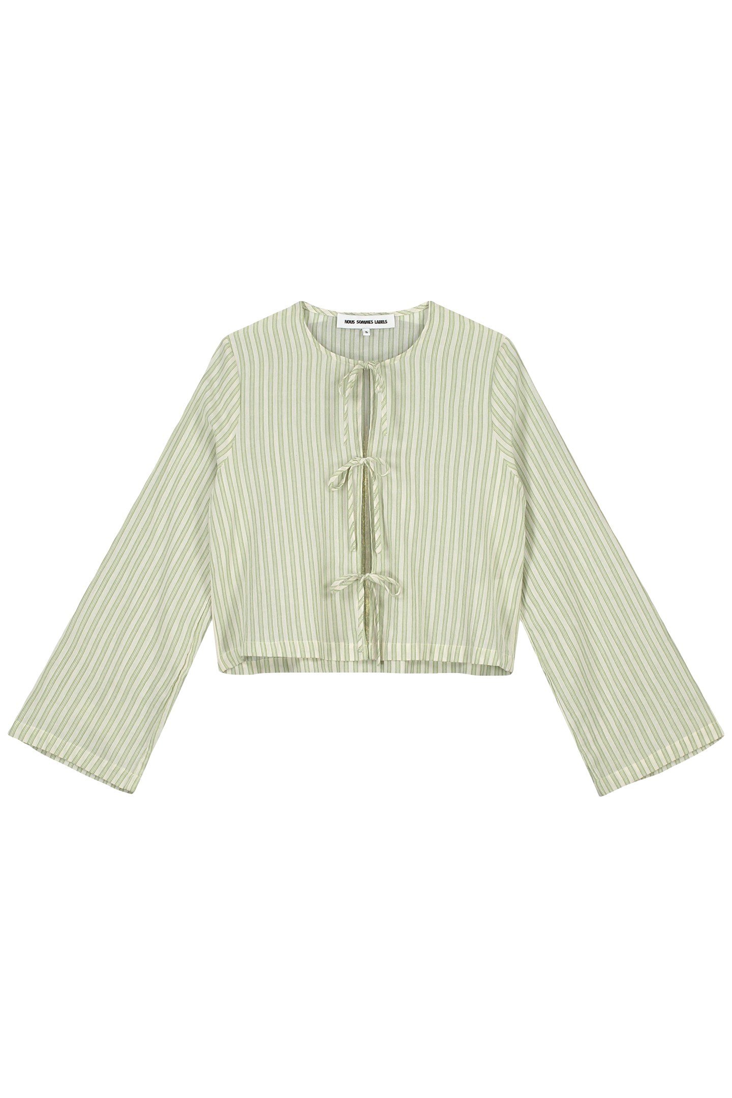 NOUS SOMMES LABELS – GEORGIE BLOUSE GREEN 1