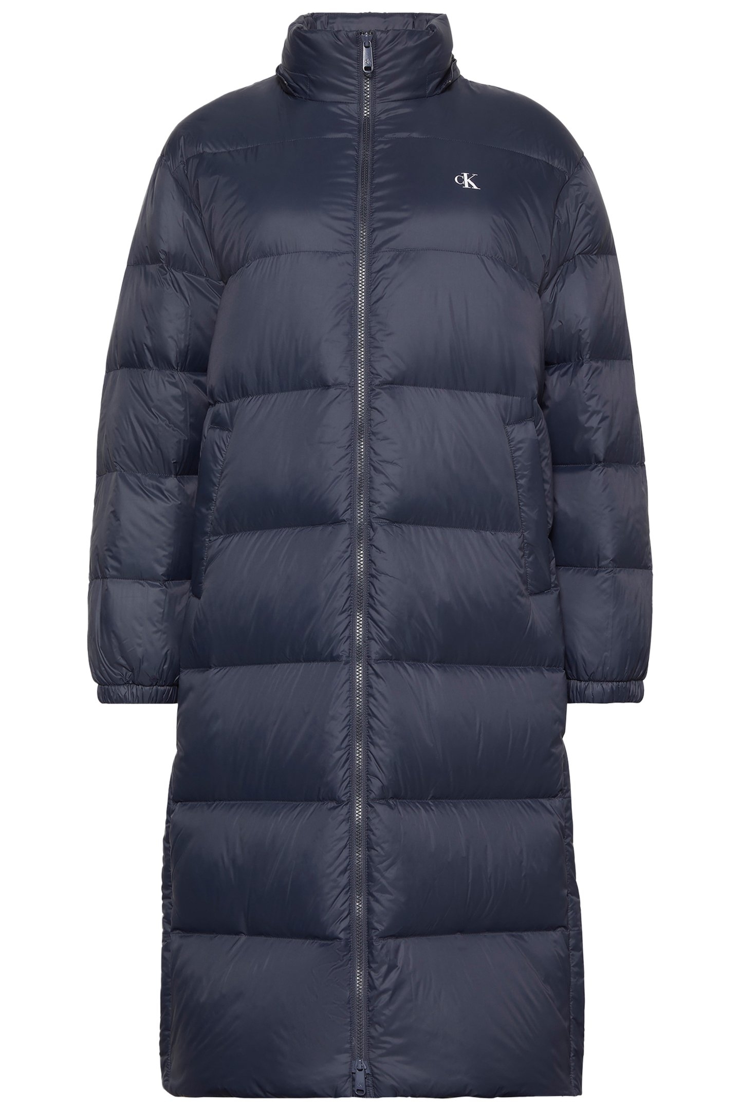 ESSENTIAL MIDWEIGHT HOODED PUFFER INKWELL 3