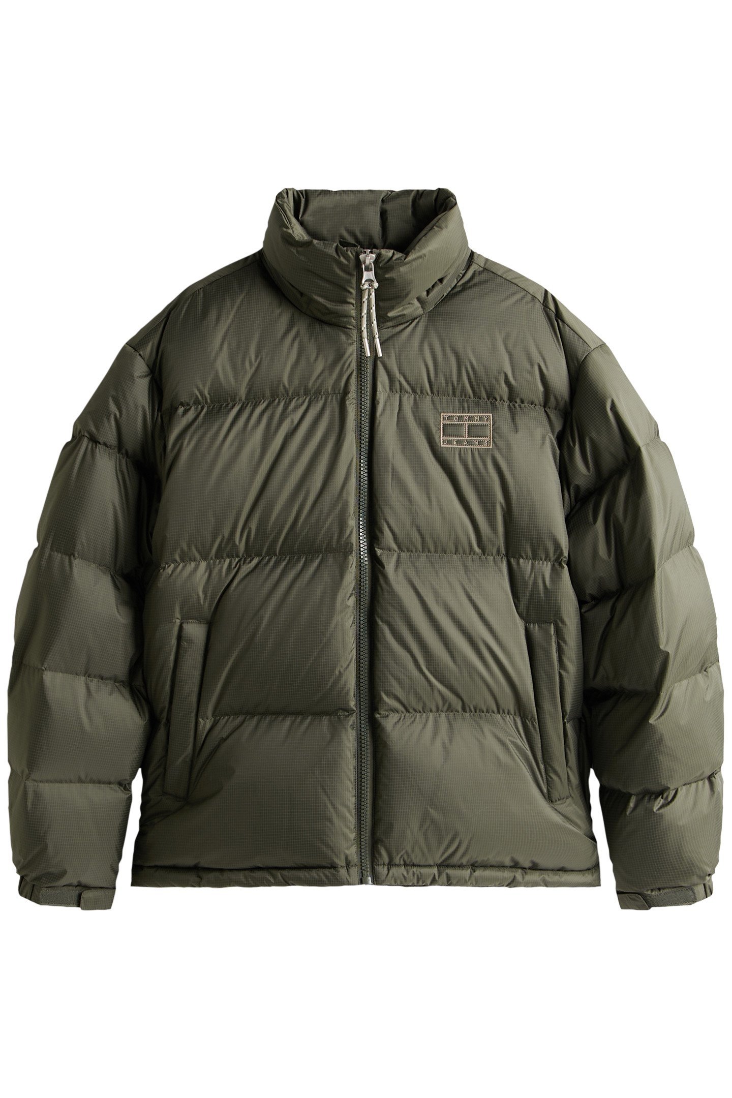 ALASKA DOWN PUFFER PEWTER GREEN 4