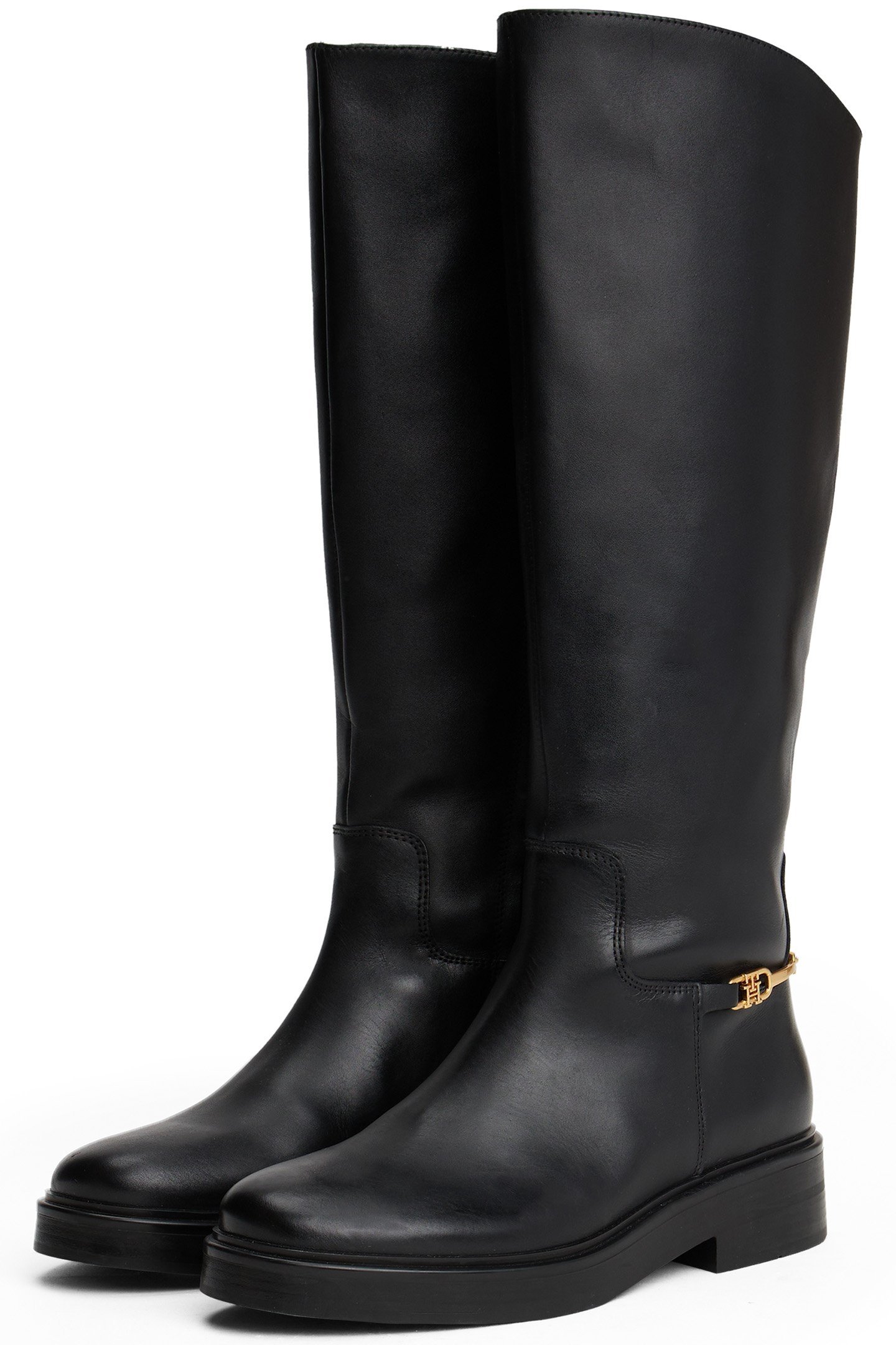 HORSEBIT RIDING LEATHER BOOTS BLACK 3