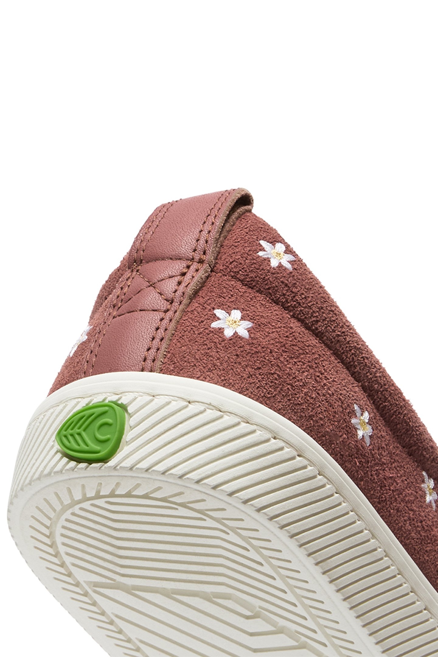 OCA SUEDE MARY JANE WITHERED ROSE EMBROIDERED FLOWERS 5