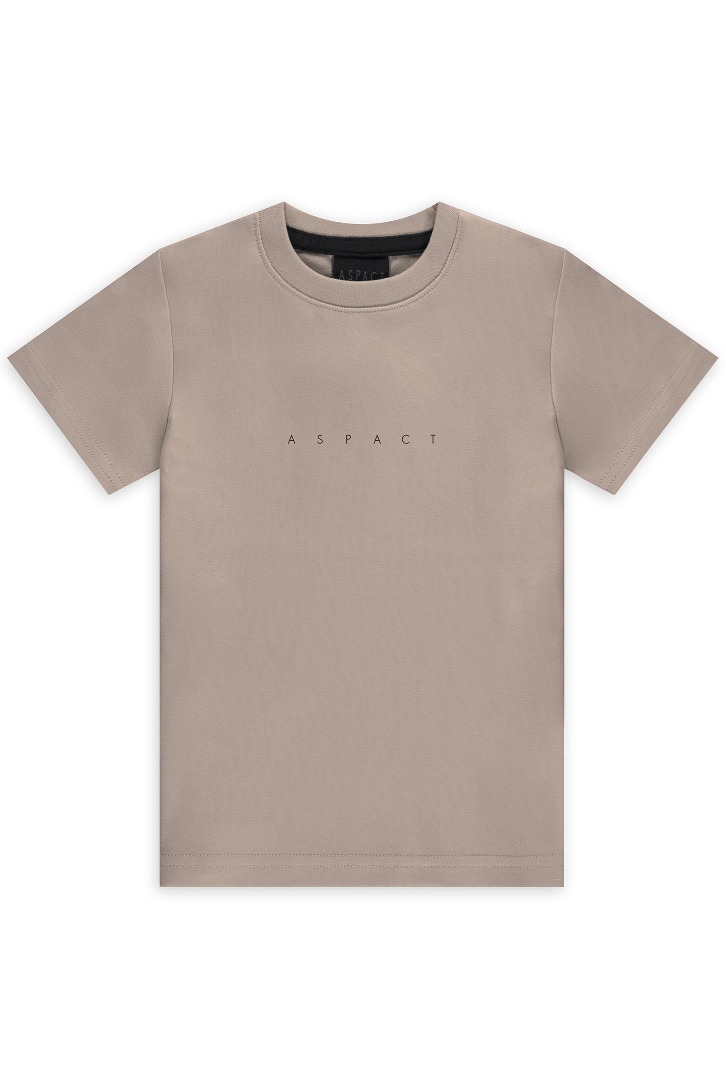 KIDS TEE TAUPE 1