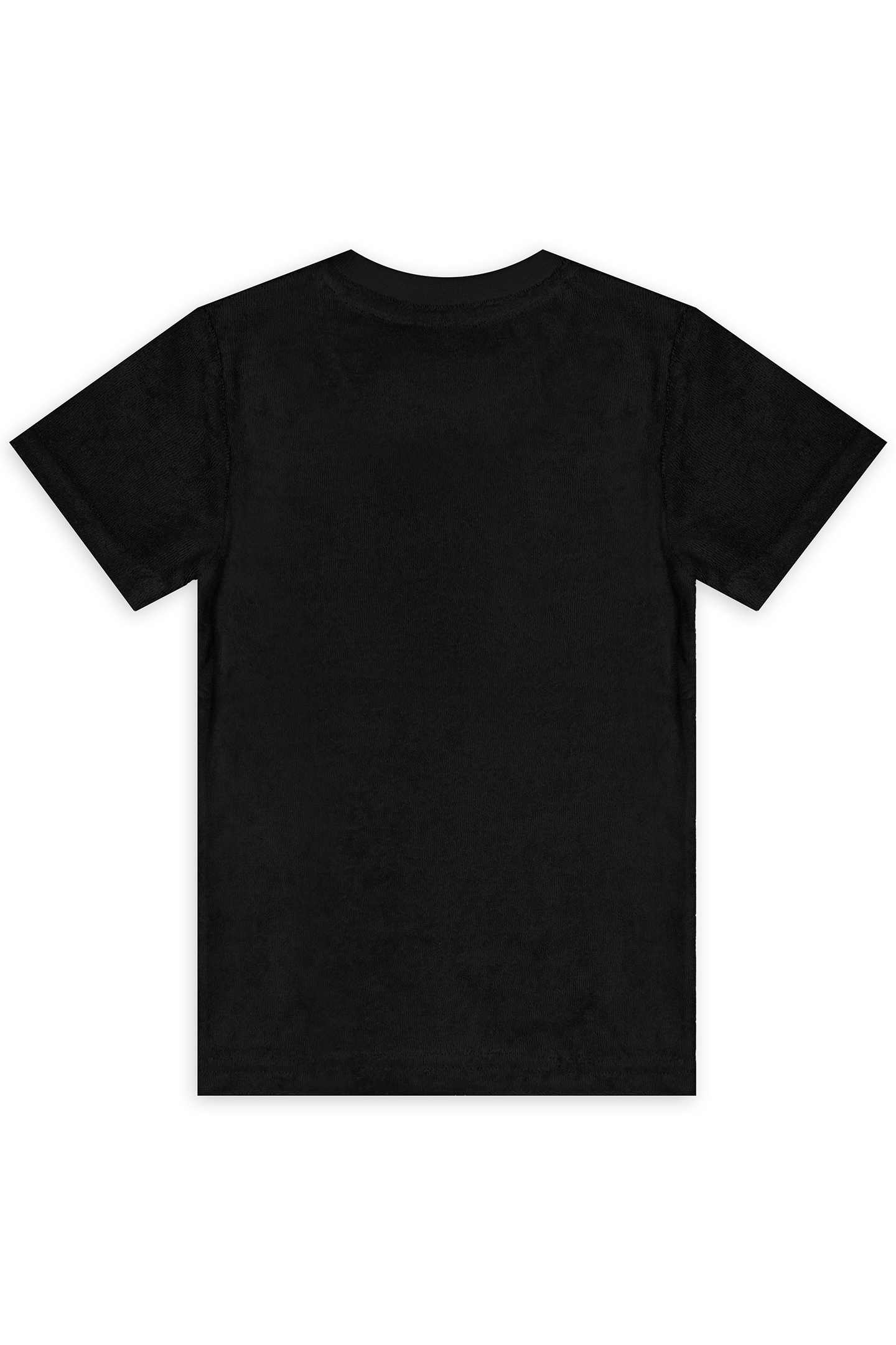 KIDS TERRY TEE BLACK 2