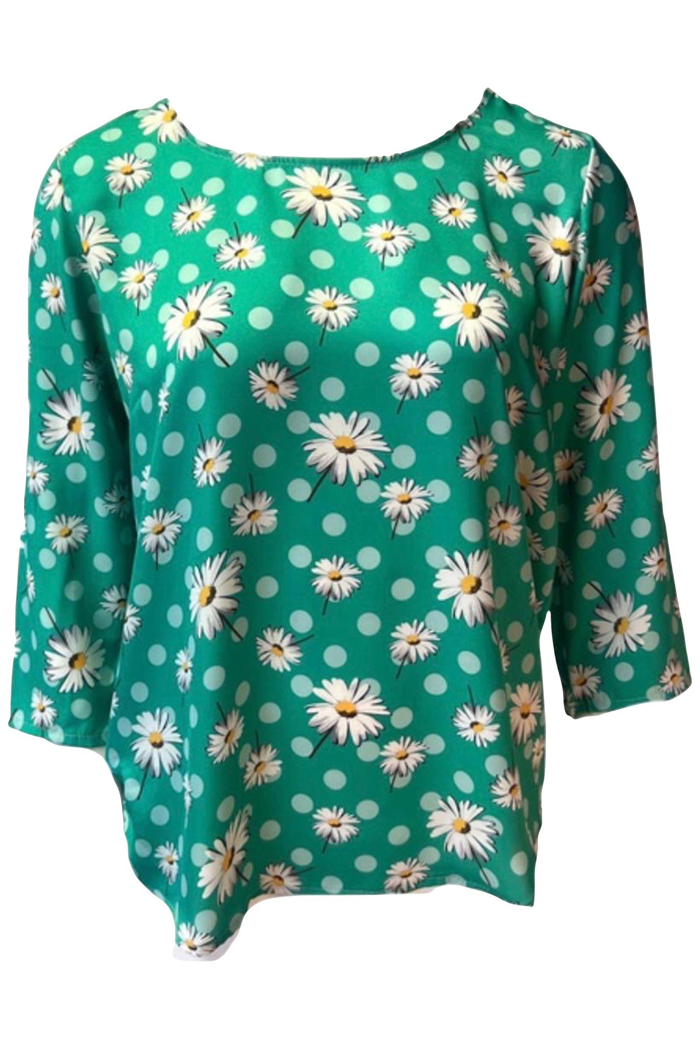 BLOUSE GENOVA 001 GREEN 1