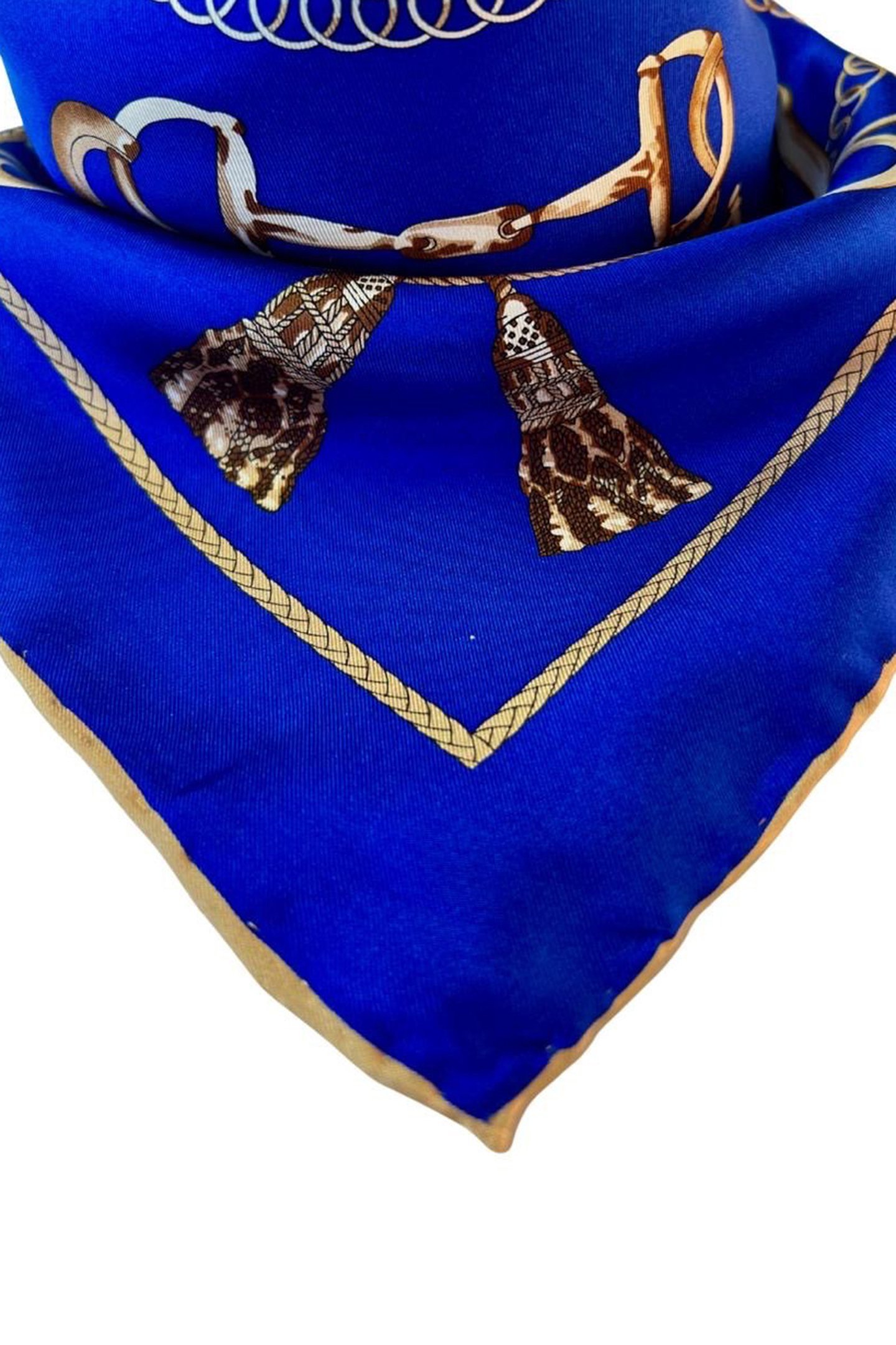 SCARF BURANO SMALL 302 BLUE 2