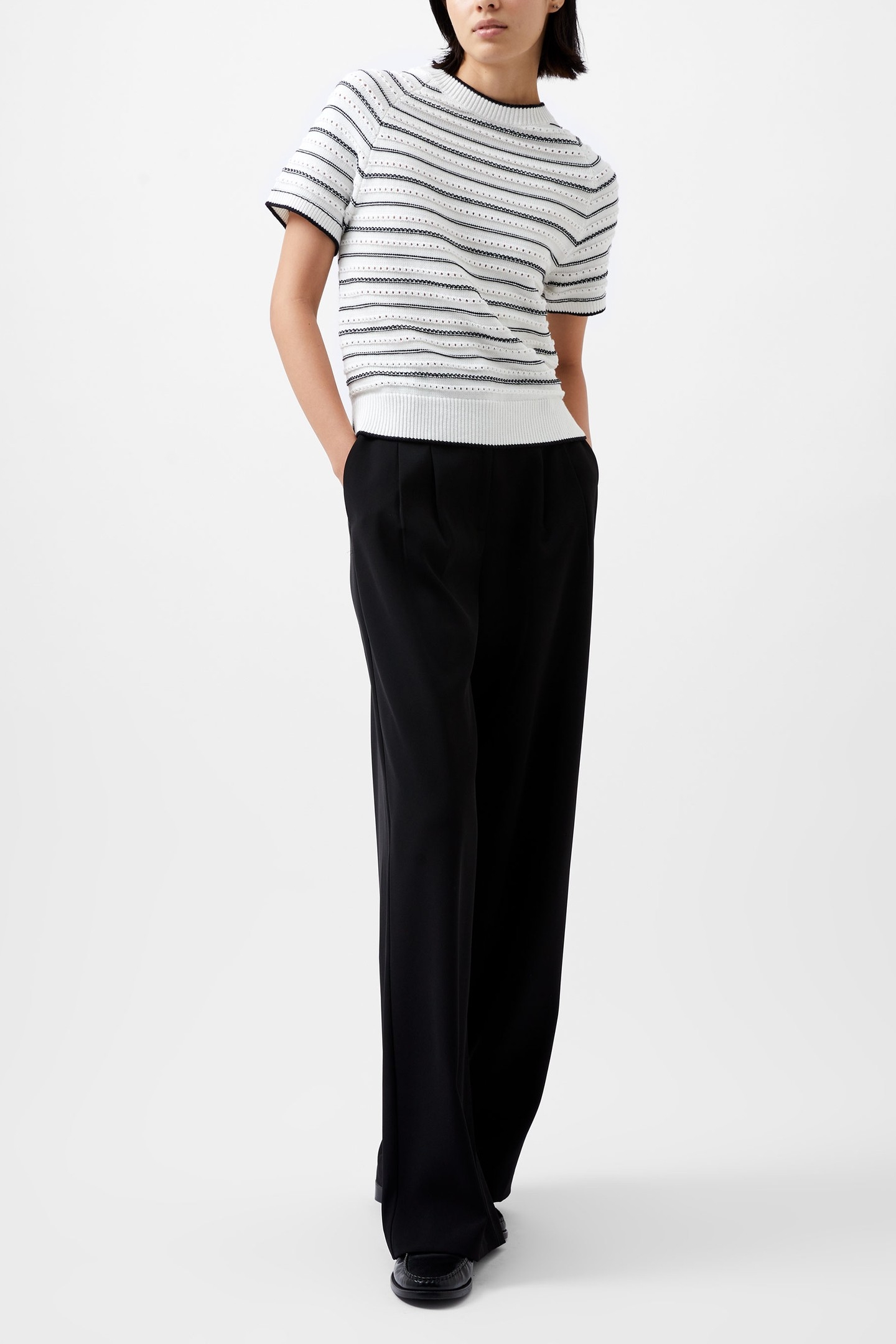 OSKIE SS JUMPER WINTER WHITE/MOONLES 1