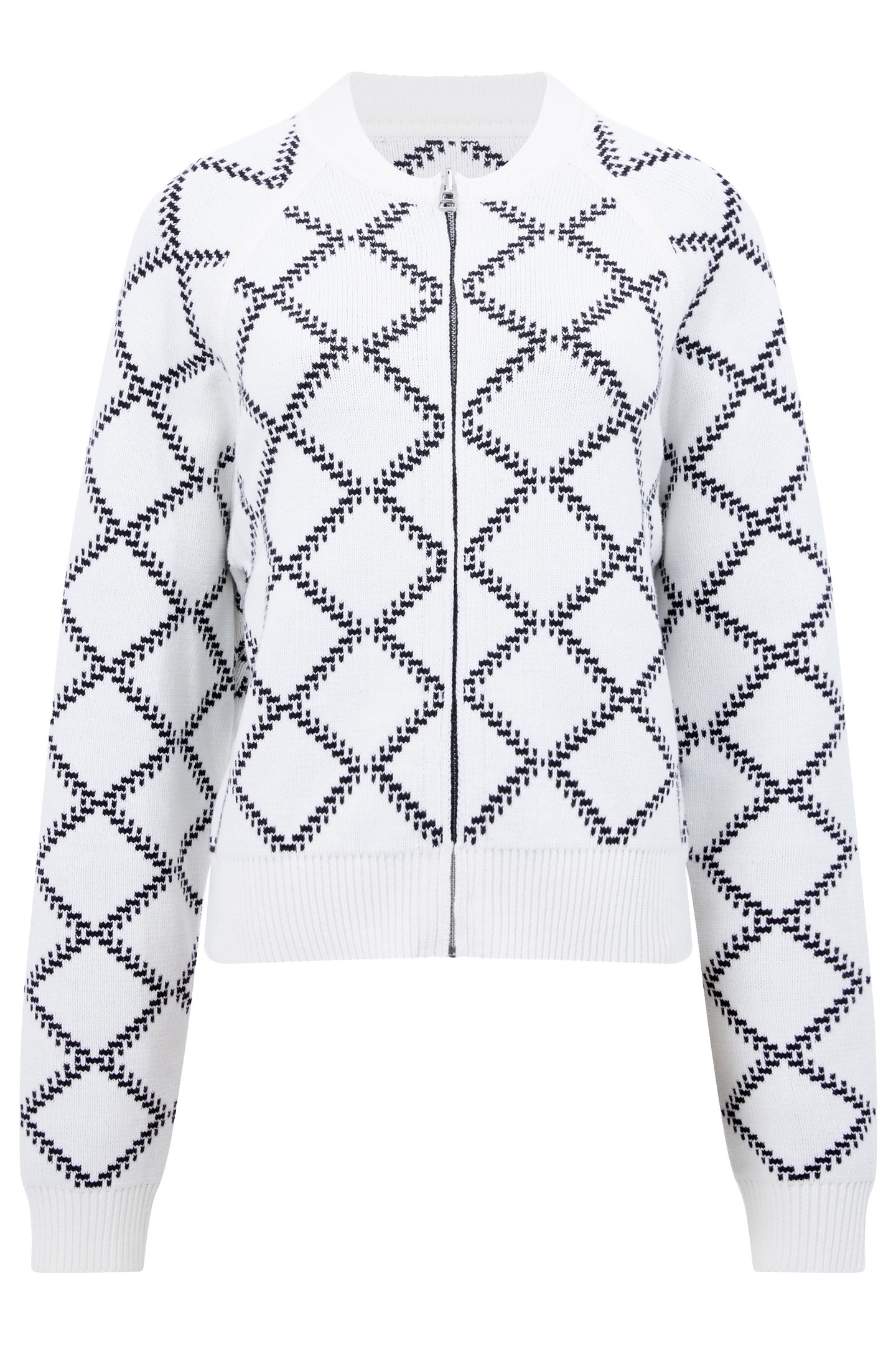 ODESSA REVERSIBLE CHECKS CARDI SUMMER WHITE 4