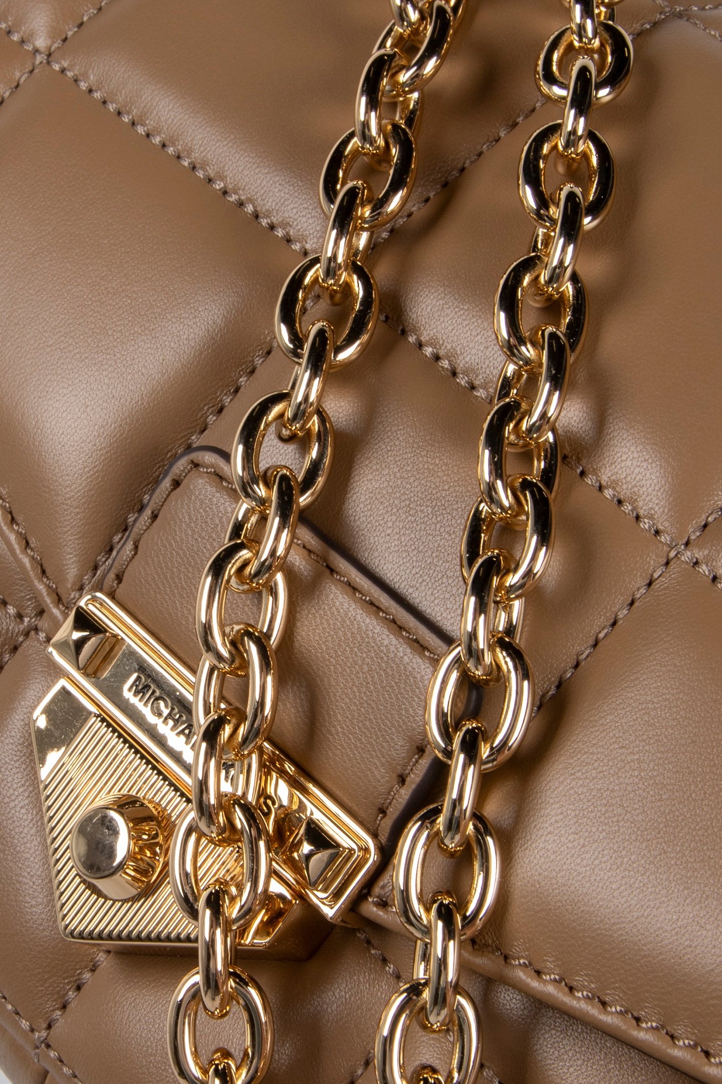 LARGE CHAIN SHOULDER BAG HUSK 6