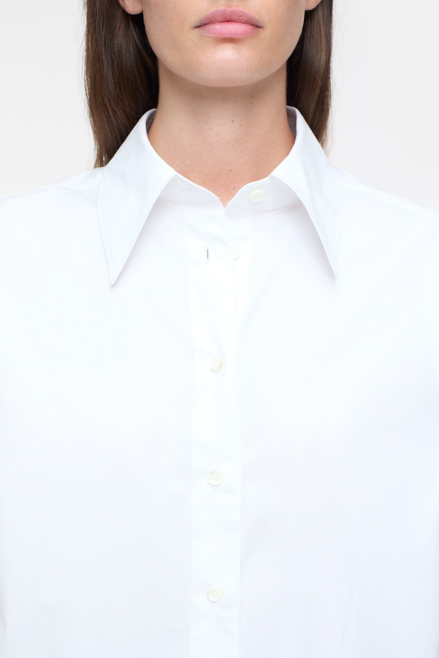 BOXY LONG SLEEVE SHIRT & BLOUSES WHITE 5