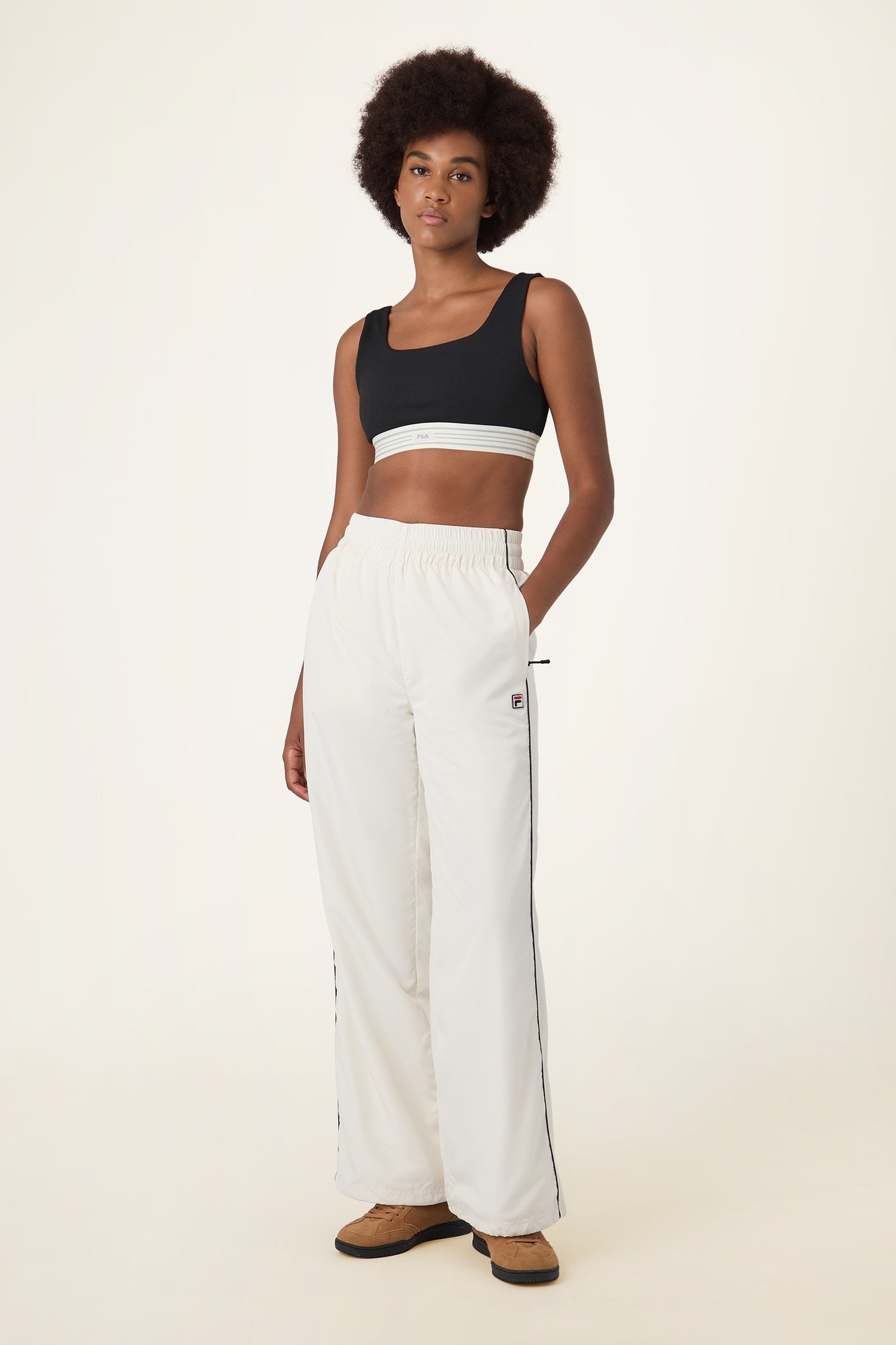 BELLAGIO RIBBED BRA TOP BLACK 3