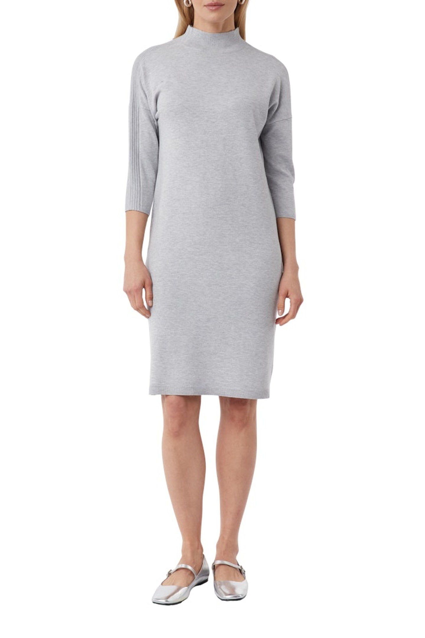 COMMA DRESSES LIGHT GREY 3