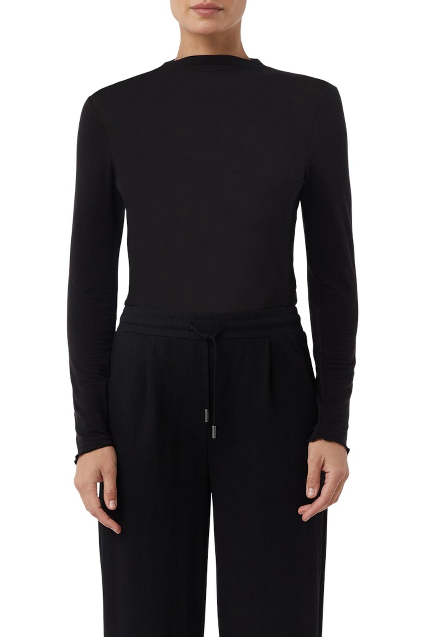 COMMA T-SHIRTS BLACK 1