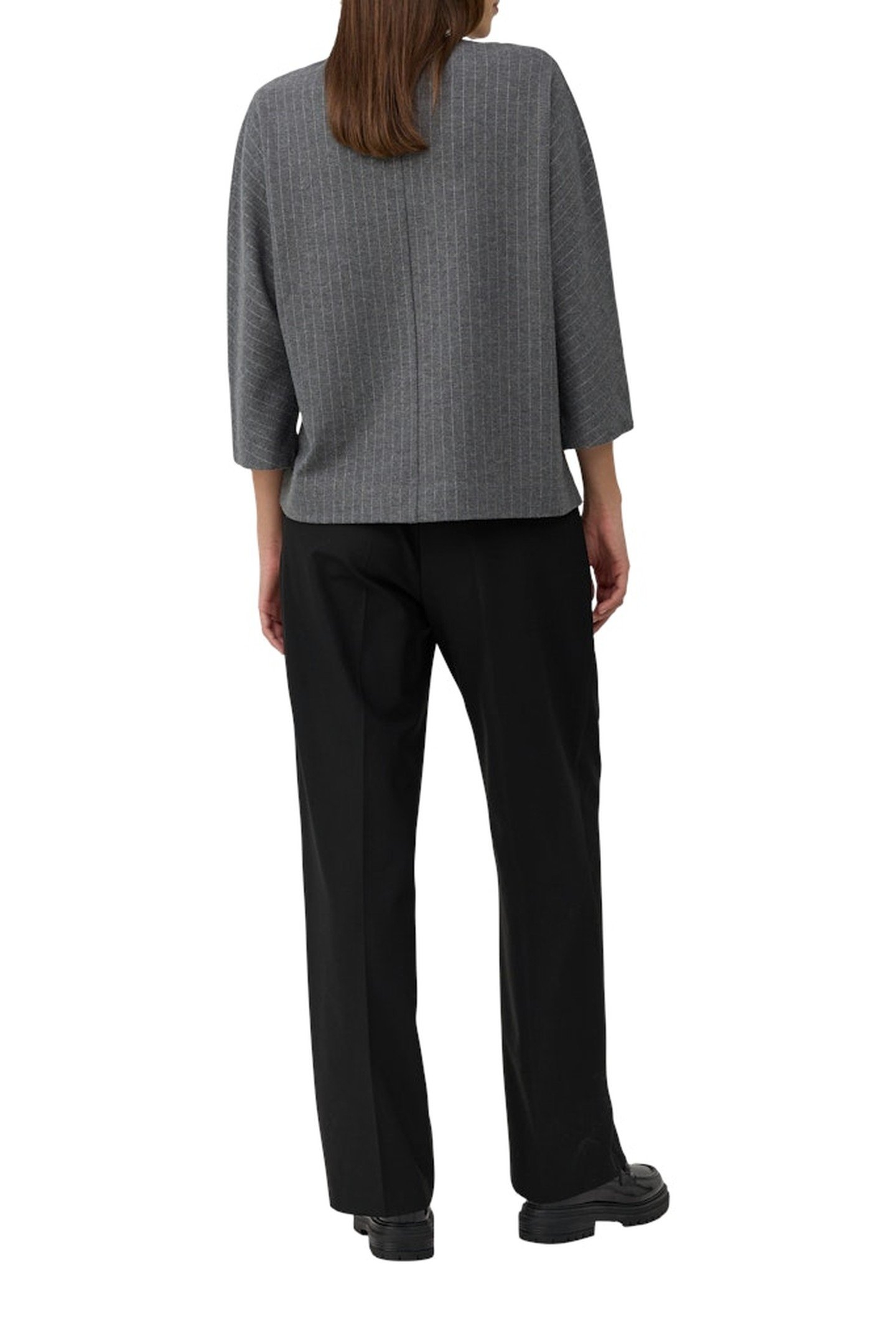 S.OLIVER SWEATSHIRTS GREY/BLACK 3