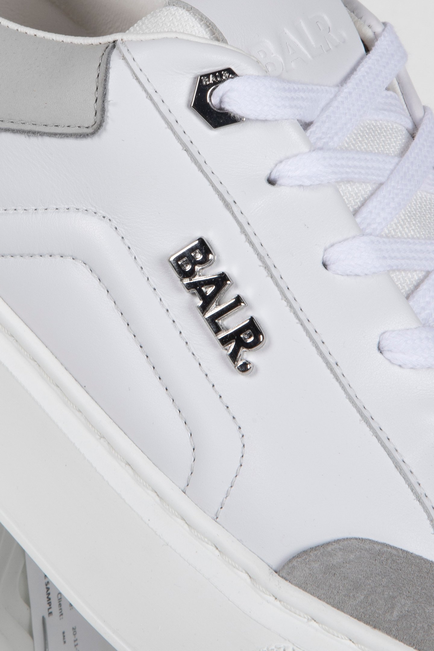 PHAT Q SNEAKERS WHITE/GREY 4