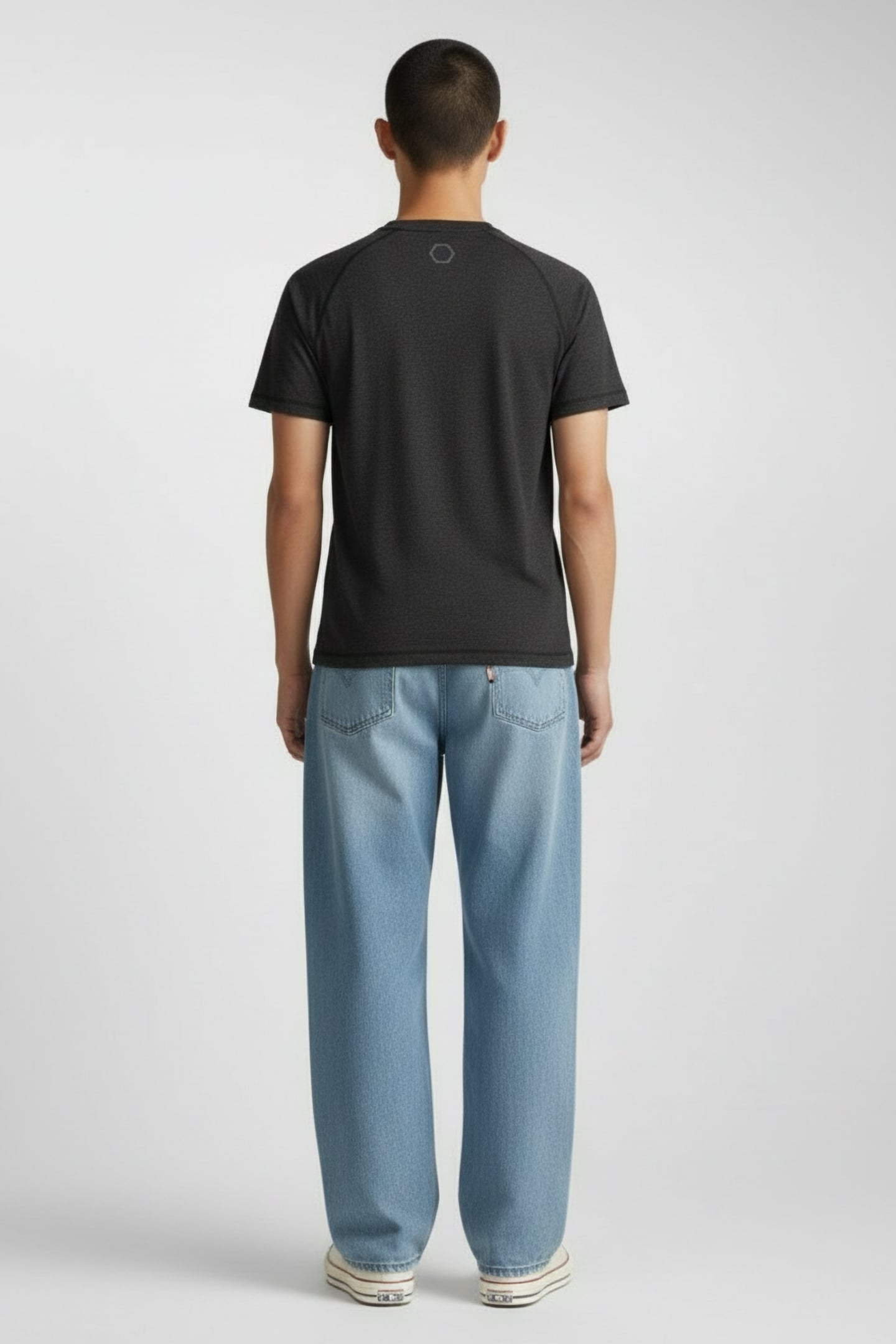 ATHLETIC TEE BLACK 2