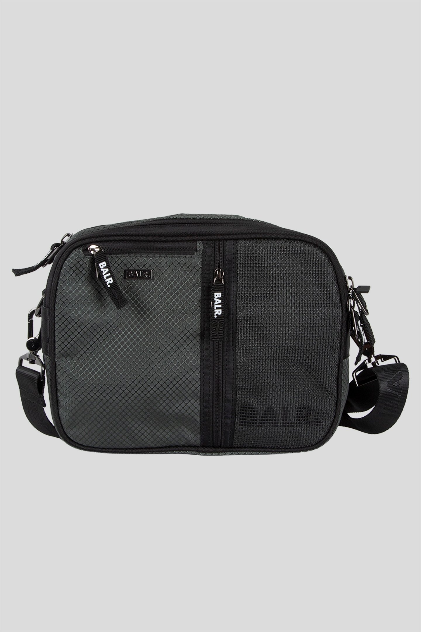 SALERNO RIPSTOP SHOULDER BAG JET BLACK 2