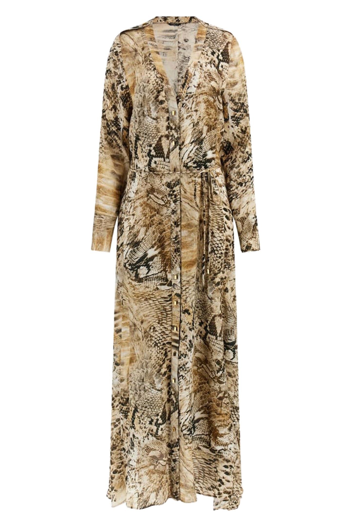 MARCIANO BY GUESS GISELLE LS LONG DRES JUMBLE SKIN PRINT 7