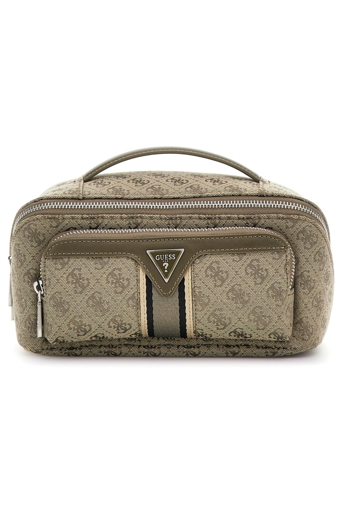 MILANO BEAUTY CASE W SAND/MILITARY GREEN 3