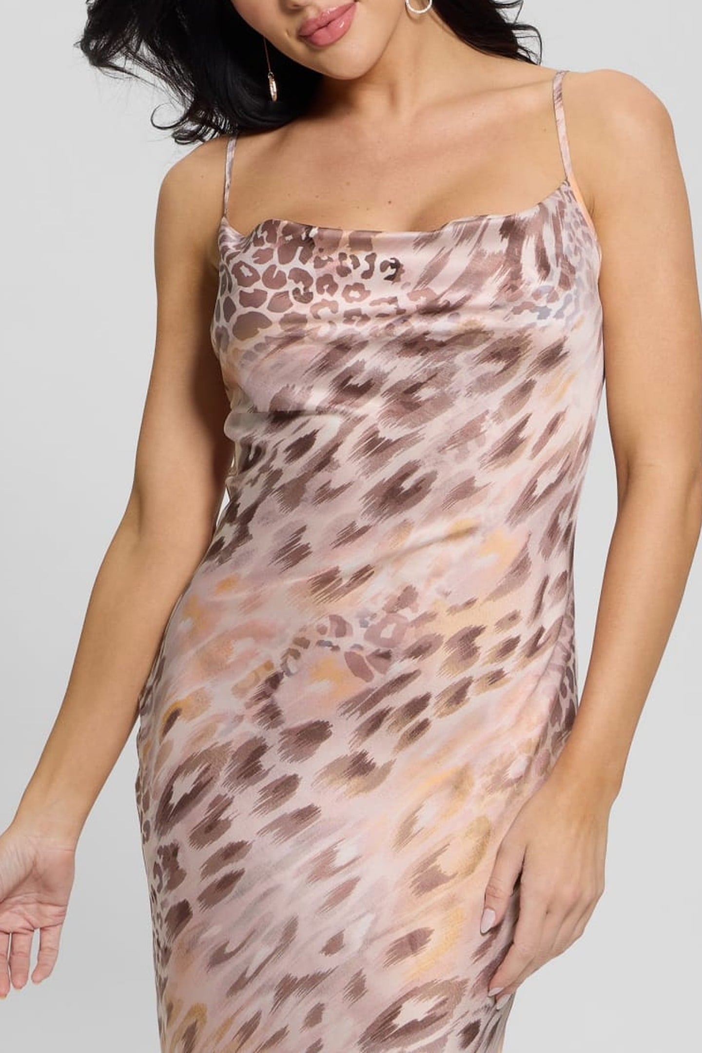 GUESS ECO AKILINA DRESS NATURAL POWDER JAGUA 6